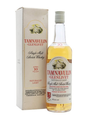 Tamnavulin-Glenlivet 10 Year Old / Bot.1980s Speyside Whisky