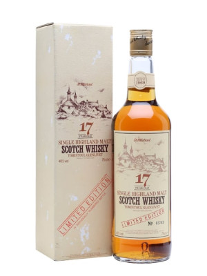 Tomintoul-Glenlivet 17 Year Old / Distilled Prior to 1969 / Bot.1980s Speyside Whisky