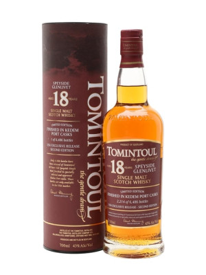 Tomintoul 18 Year Old / Kedem Port Cask Speyside Whisky