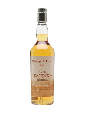 Teaninich 17 Year Old / Bot.2001 / Manager's Dram Highland Whisky