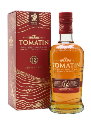Tomatin 12 Year Old / Sherry Cask Highland Single Malt Scotch Whisky