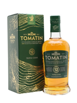 Tomatin 12 Year Old / Bourbon & Sherry Casks Highland Whisky