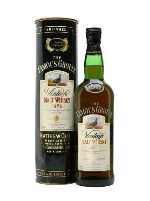 Famous Grouse 1989 / 12 Years Old Blended Malt Scotch Whisky