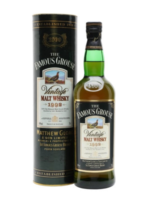 Famous Grouse Vintage 1992 / Bot.2003  Blended Malt Scotch Whisky