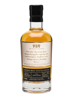 Blended Malt 1971 - 50 Year Old Blended Malt Scotch Whisky, 50th Anniversary, 49.5% / 70cl, Fruity & Spicy Notes, Christmas Sale