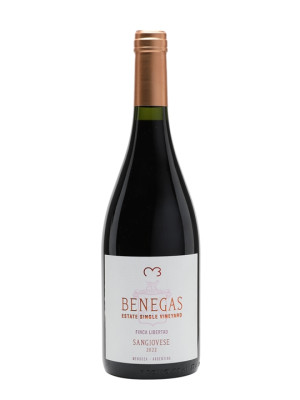 Benegas Single Vineyard Sangiovese 2022