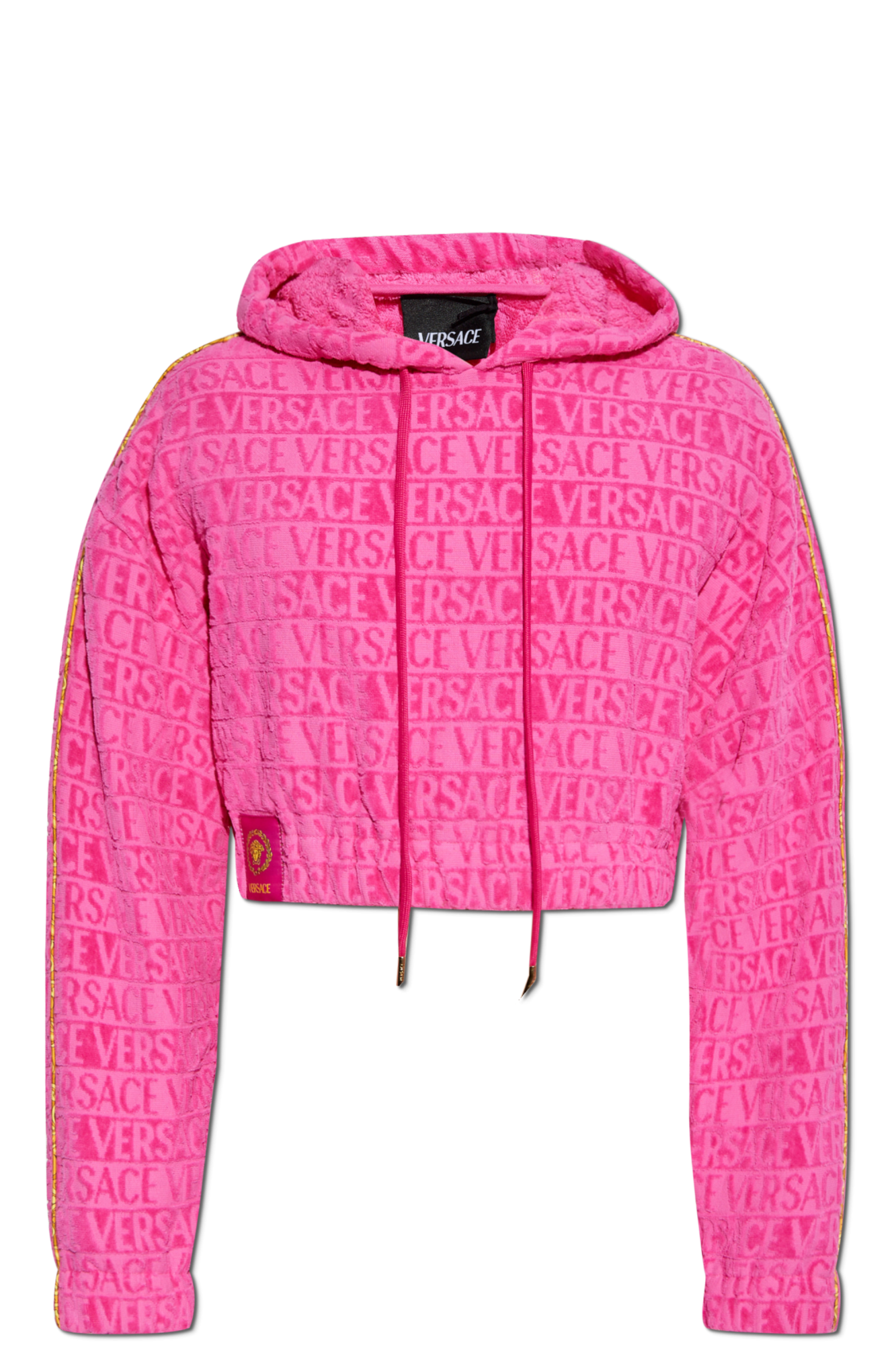 Versace Home Bluza Z Kapturem, Unisex, Różowy