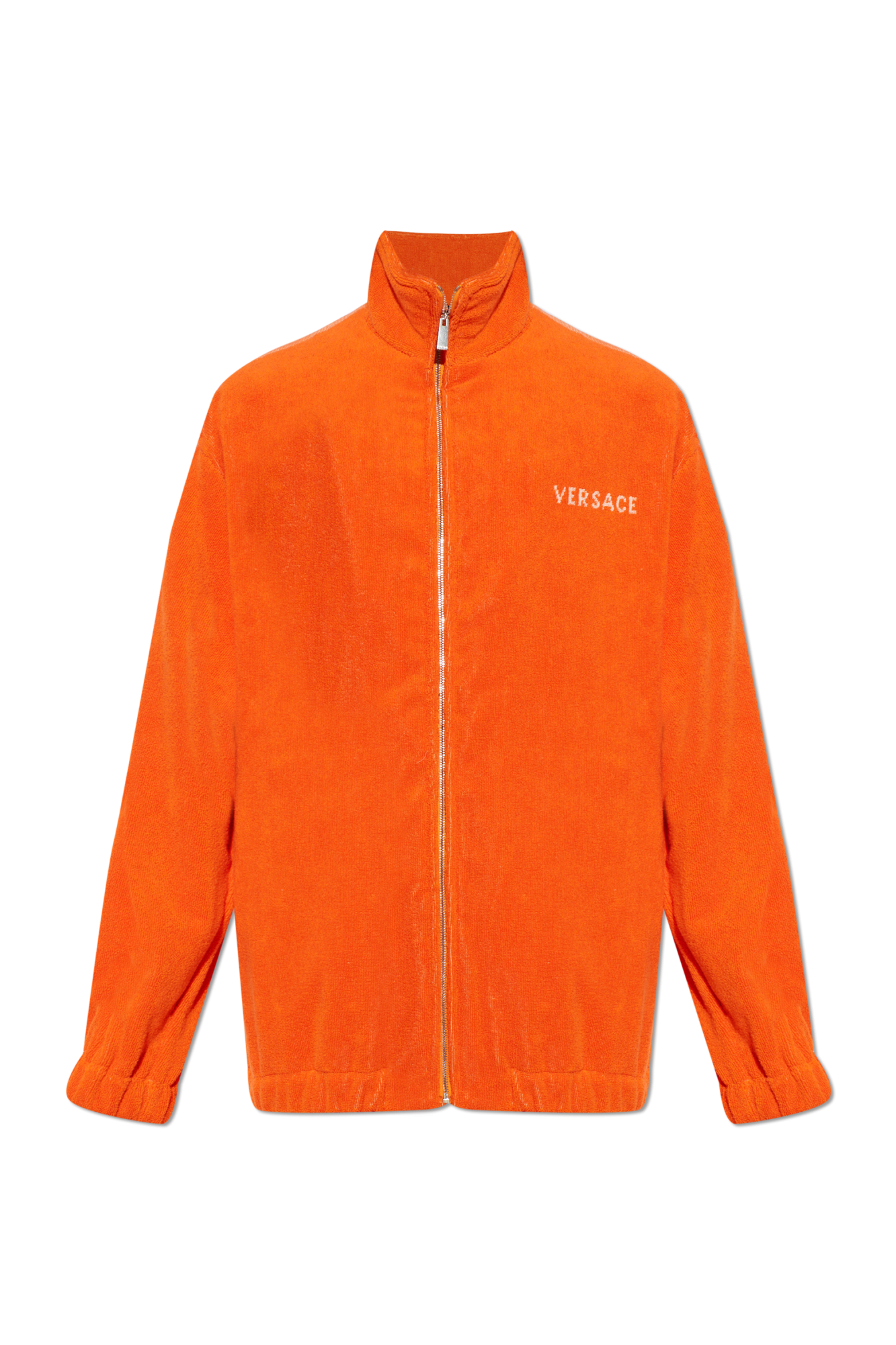 Versace Home Bluza Z Bawełny Typu `frotte`, Unisex, Pomarańczowy
