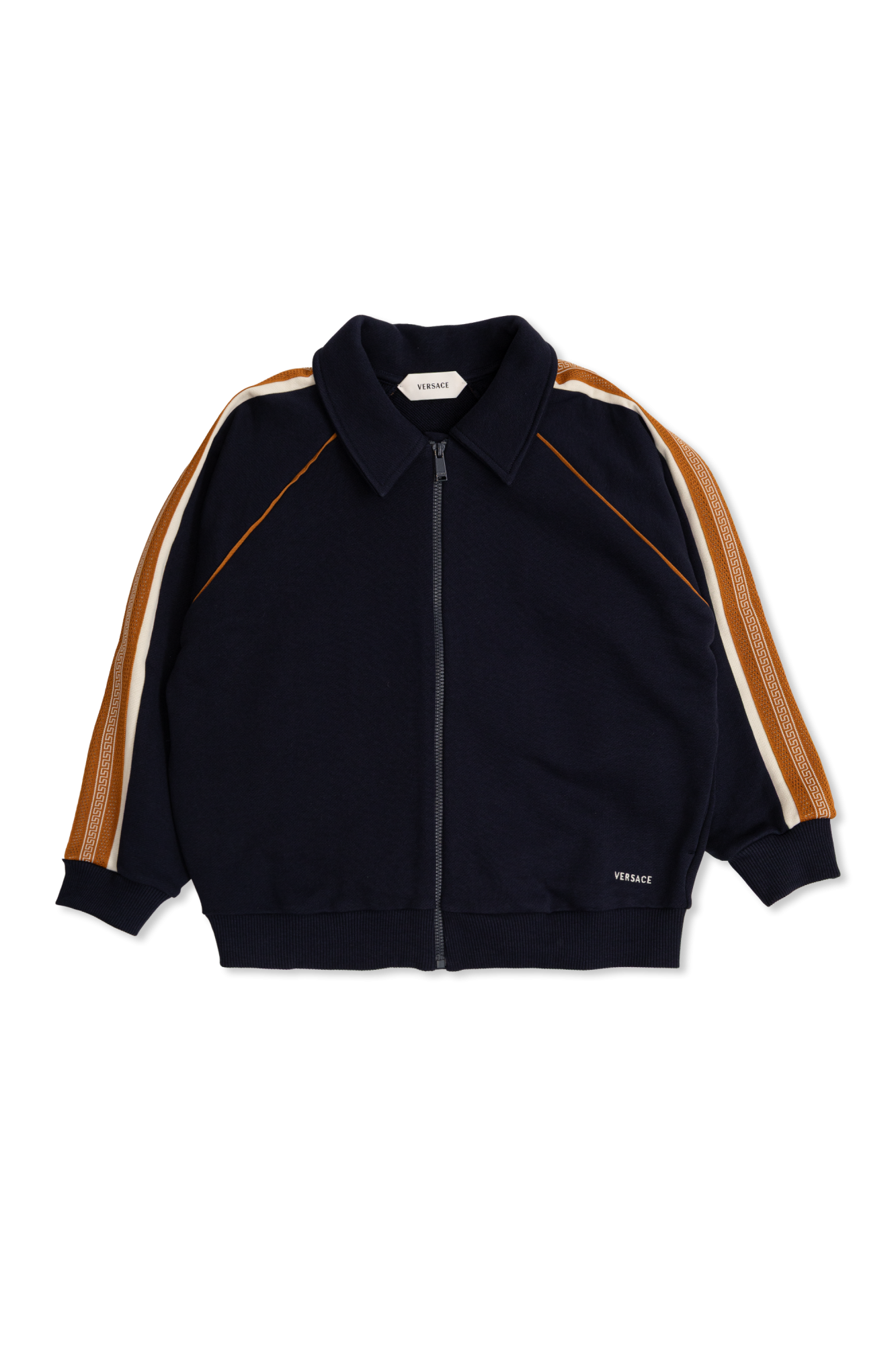 Versace Kids Bluza Z Logo, Unisex, Granatowy