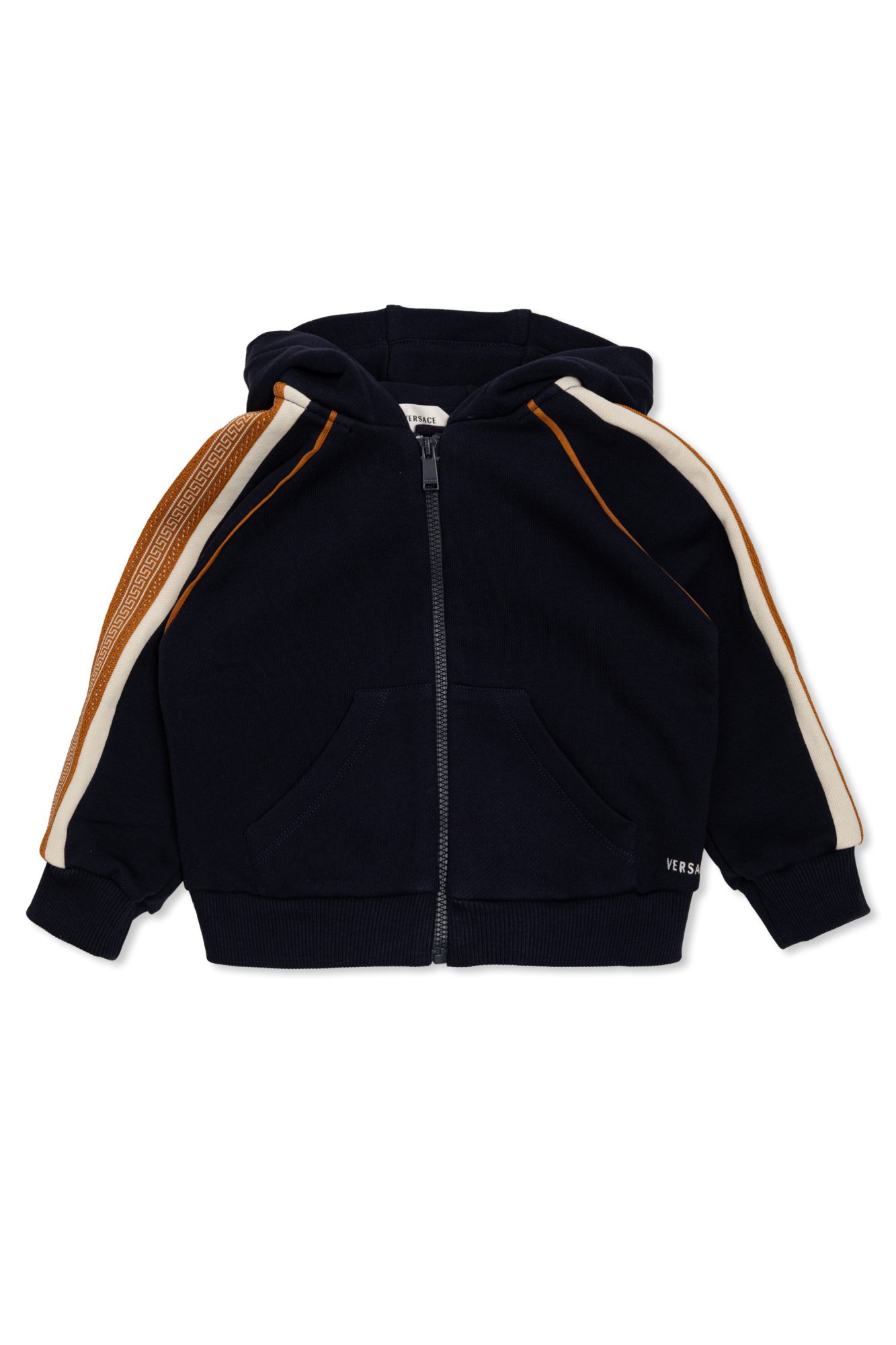 Versace Kids Bluza Z Kapturem, Unisex, Granatowy