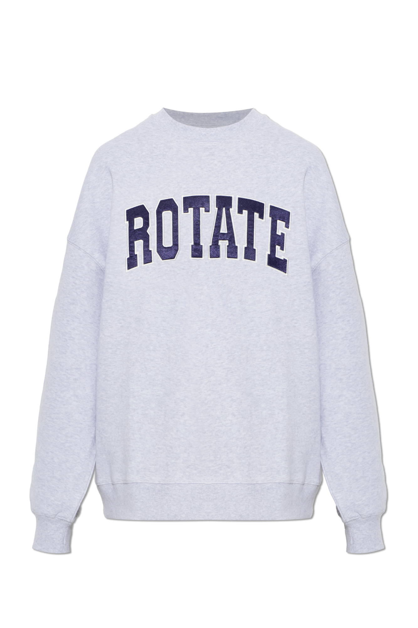 ROTATE Bluza Z Logo, Kobiety, Szary