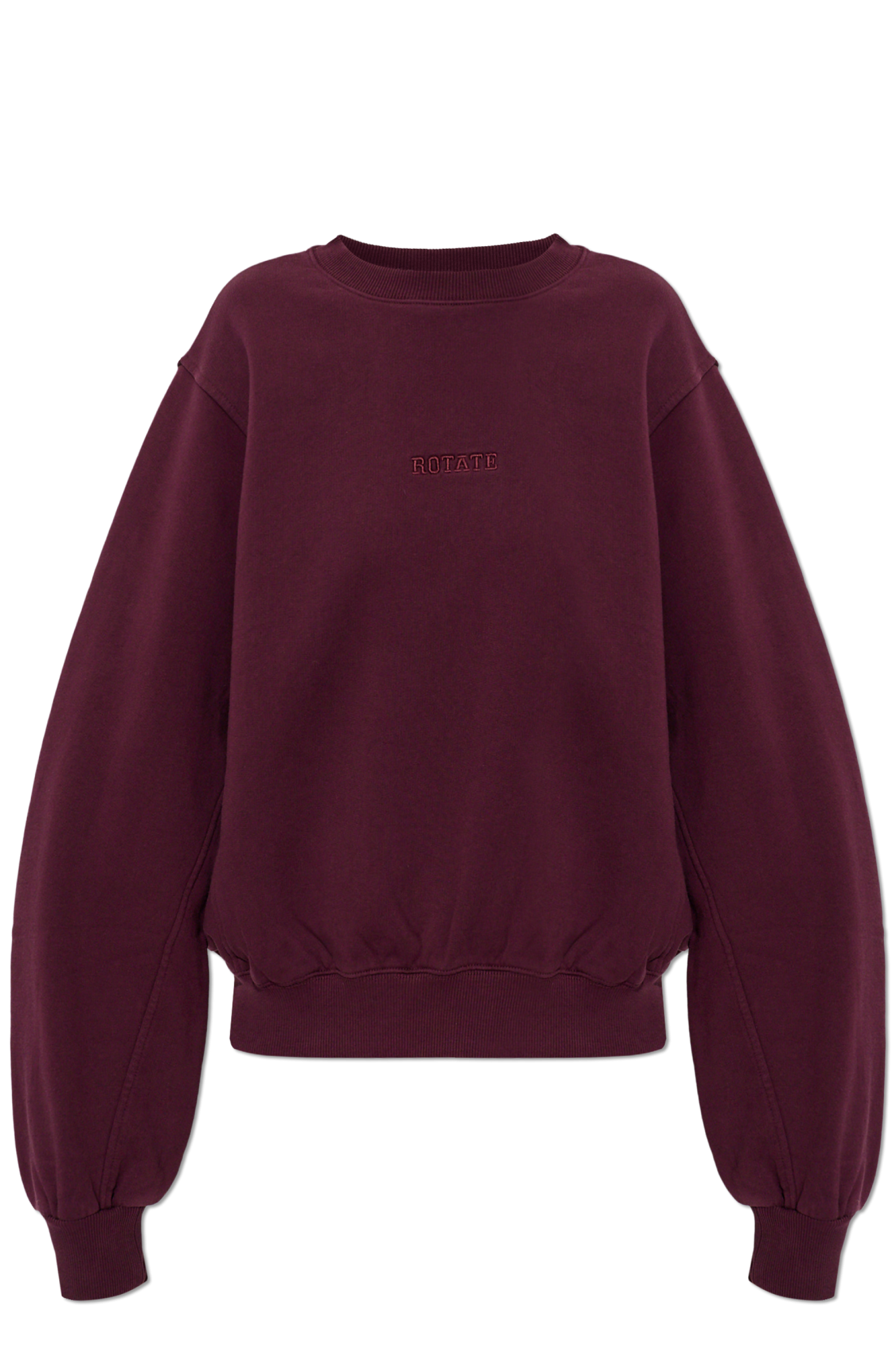 ROTATE Bluza Z Wyszytym Logo, Kobiety, Bordo