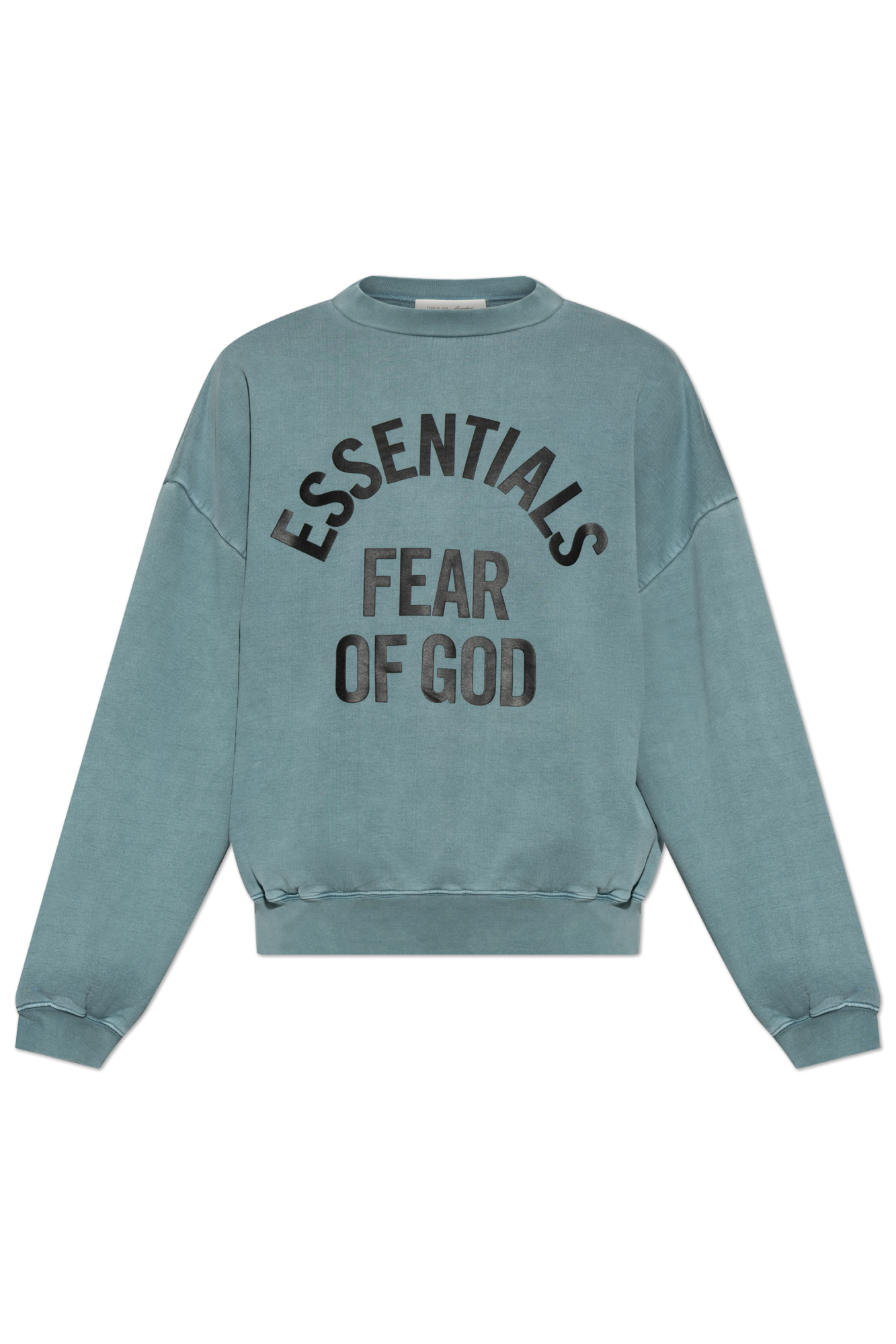 Fear Of God Essentials Bluza Z Nadrukowanym Logo, Mężczyźni, Niebieski