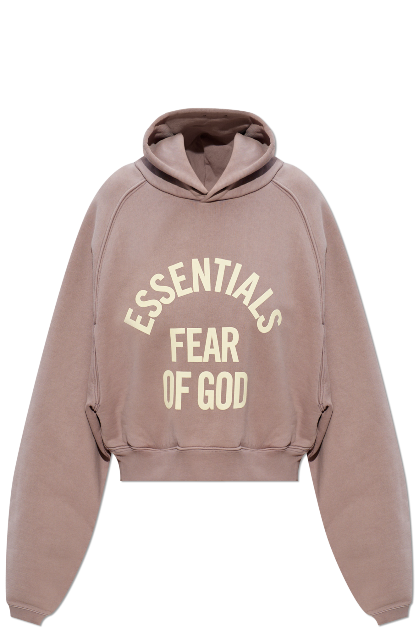 Fear Of God Essentials Bluza Z Kapturem, Kobiety, Fioletowy