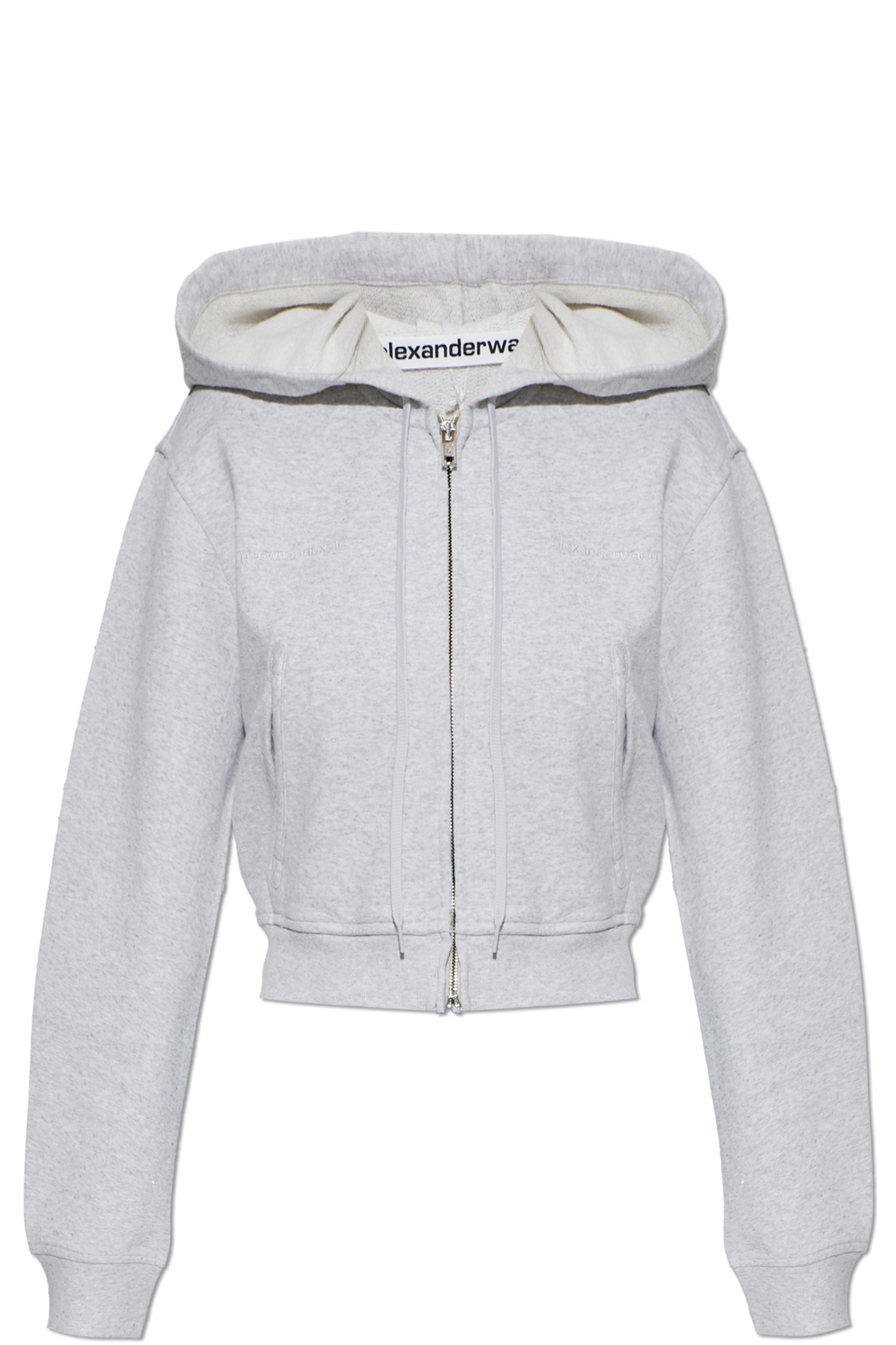 Alexander Wang Bluza Z Kapturem, Kobiety, Szary