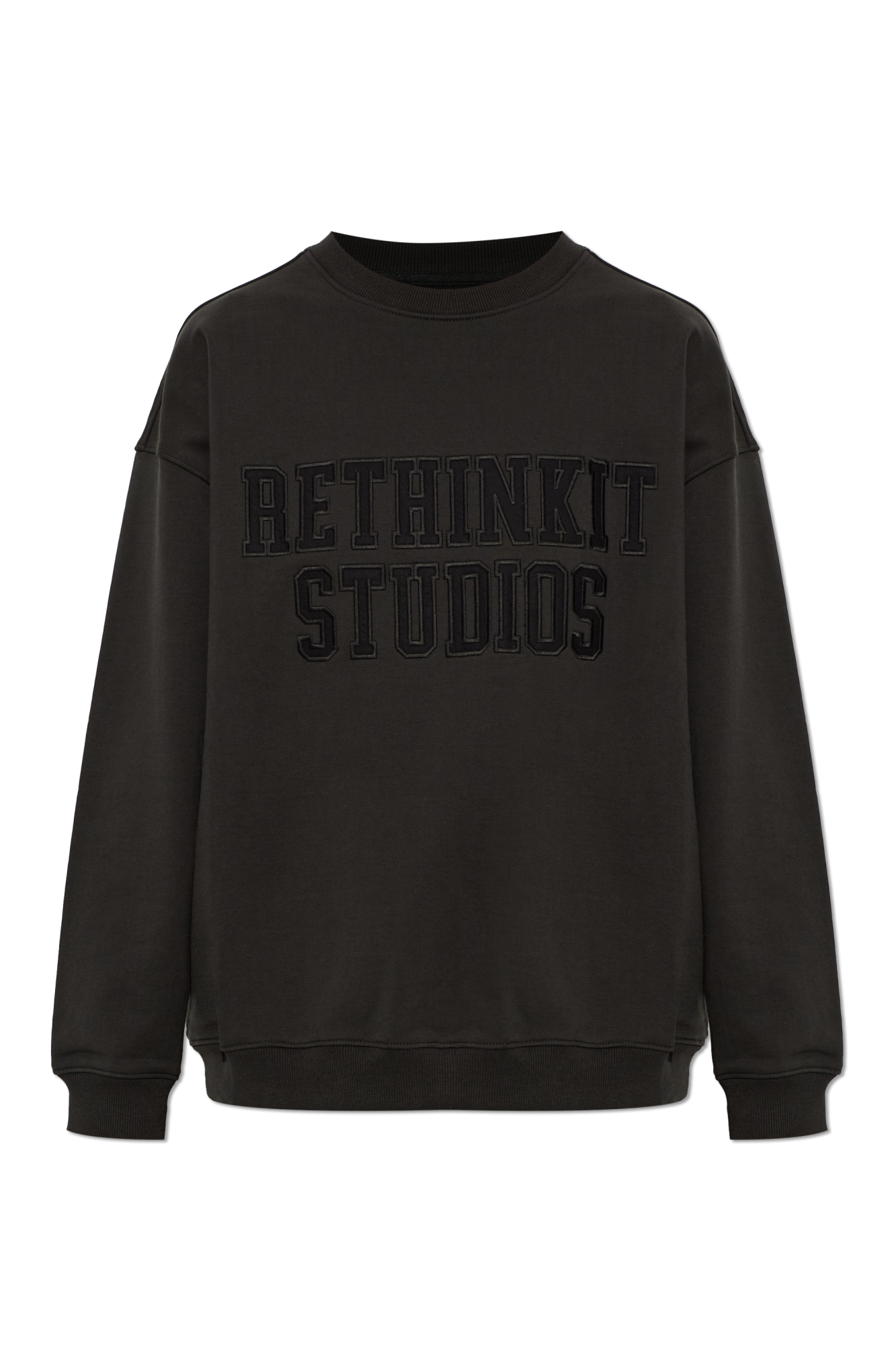 Rethinkit Studios Bluza Z Logo, Kobiety, Czarny