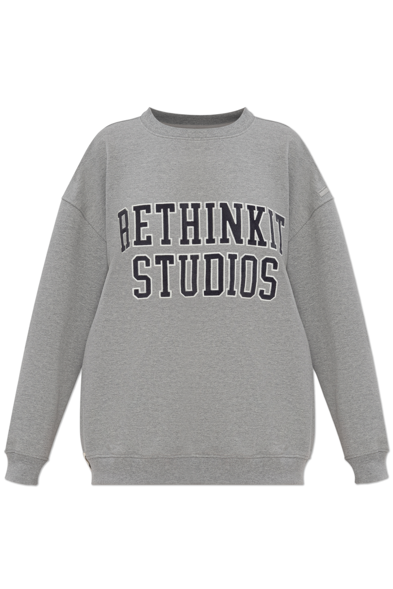 Rethinkit Studios Bluza Z Logo, Kobiety, Szary