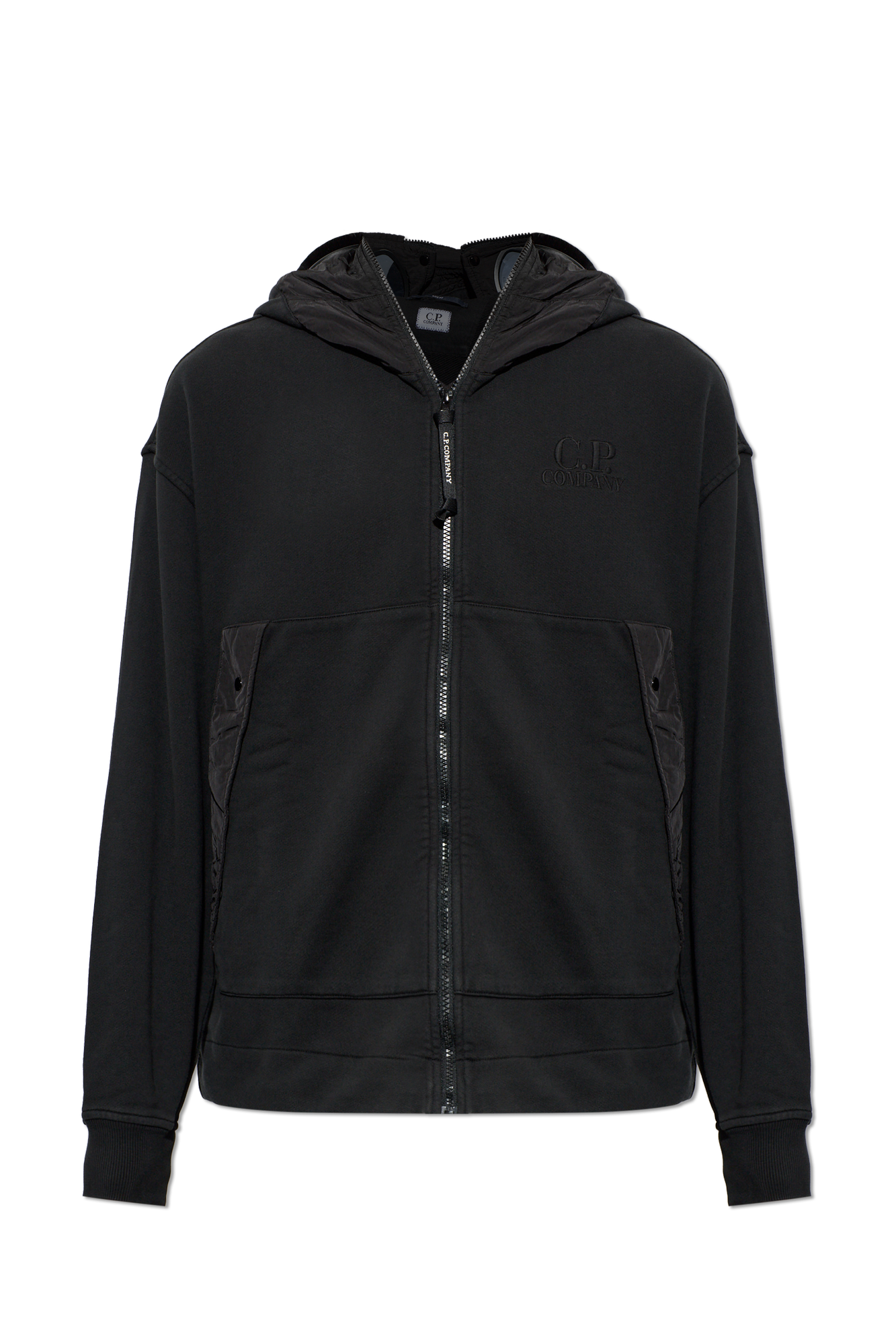 C.P. Company Bluza Z Kapturem, Mężczyźni, Czarny