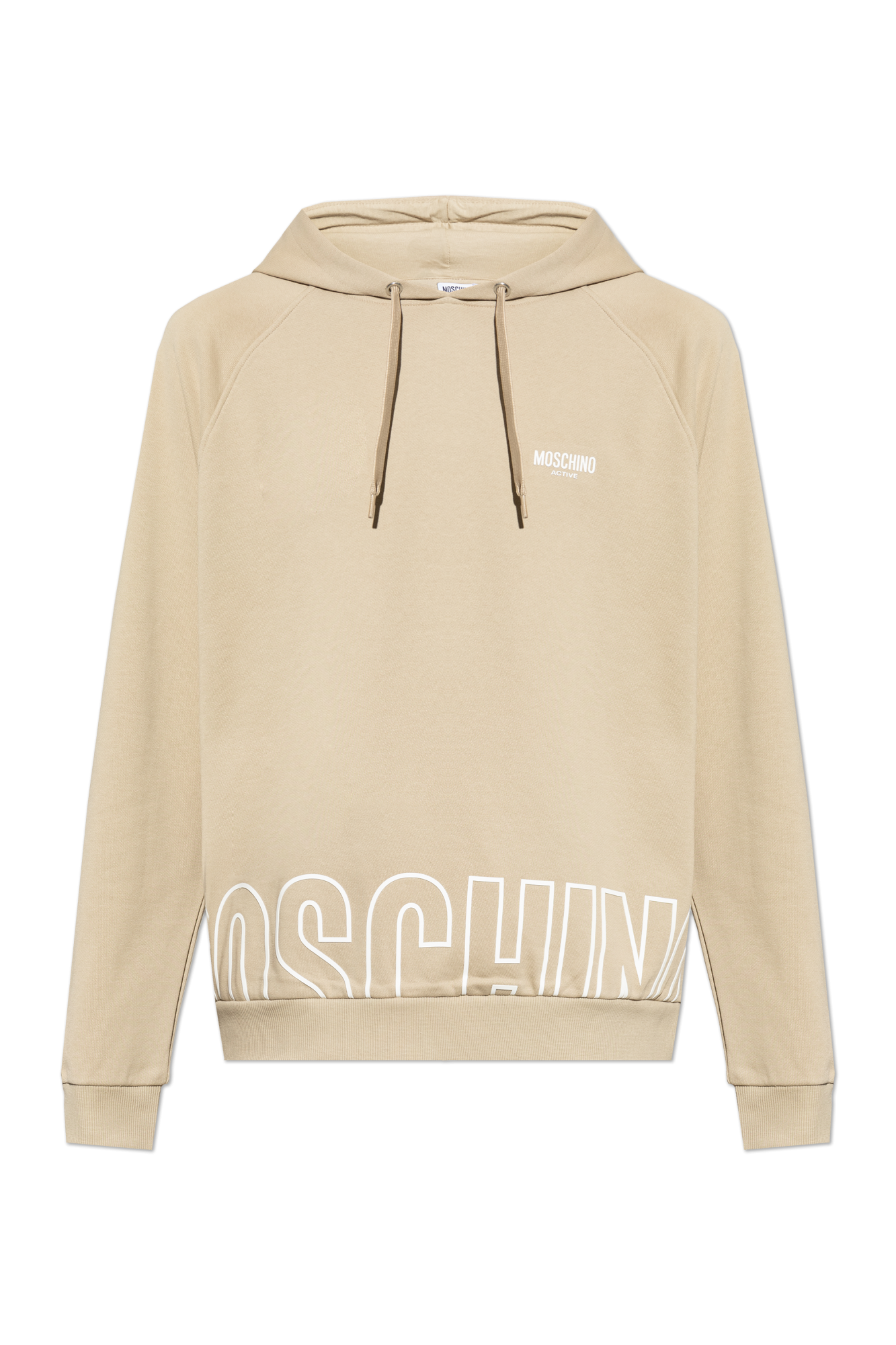 Moschino Bluza Z Kapturem, Mężczyźni, Beżowy