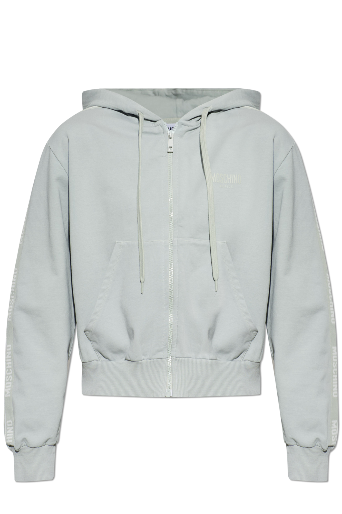Moschino Bluza Z Logo, Kobiety, Jasnoniebieski