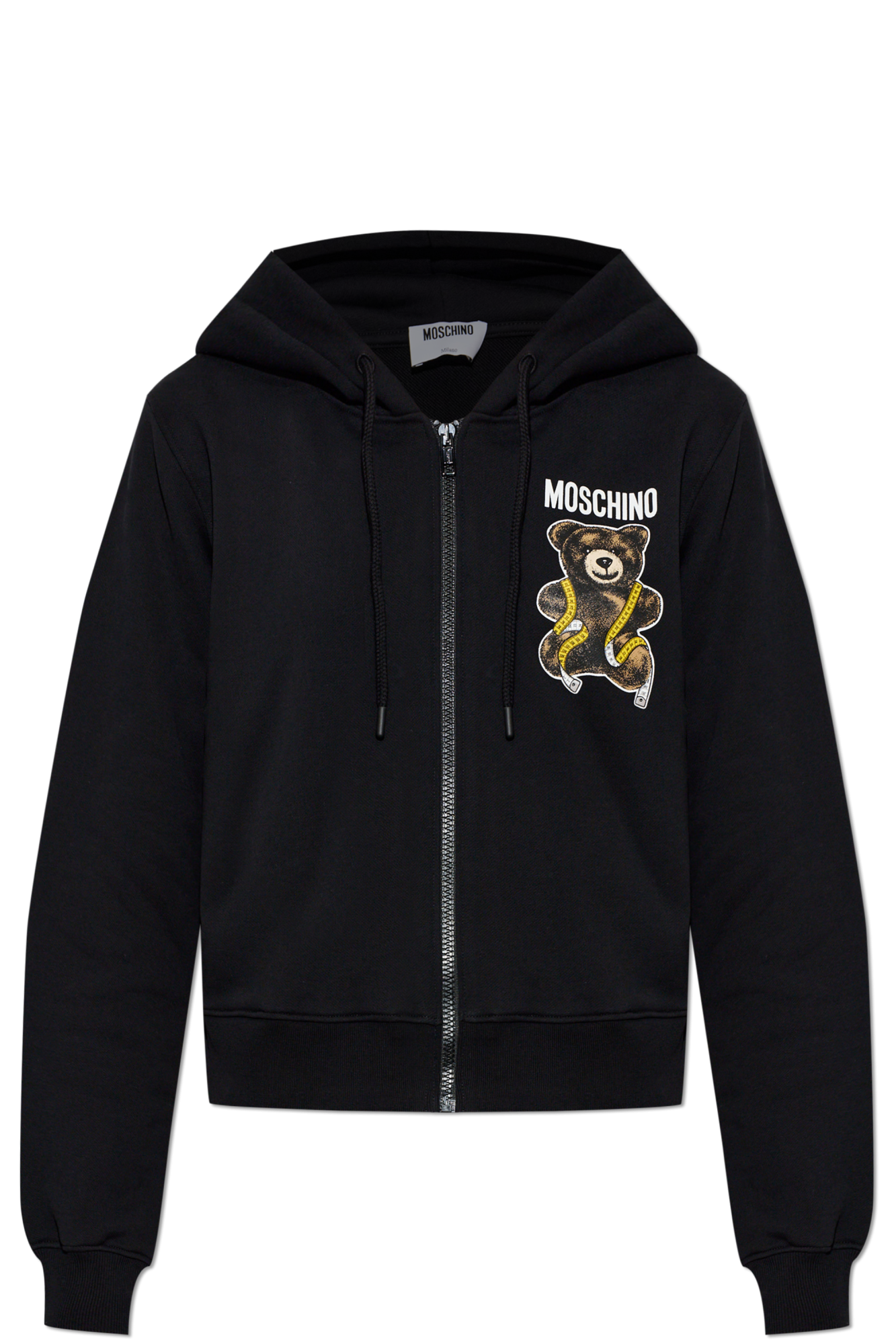 Moschino Bluza Z Kapturem, Kobiety, Czarny
