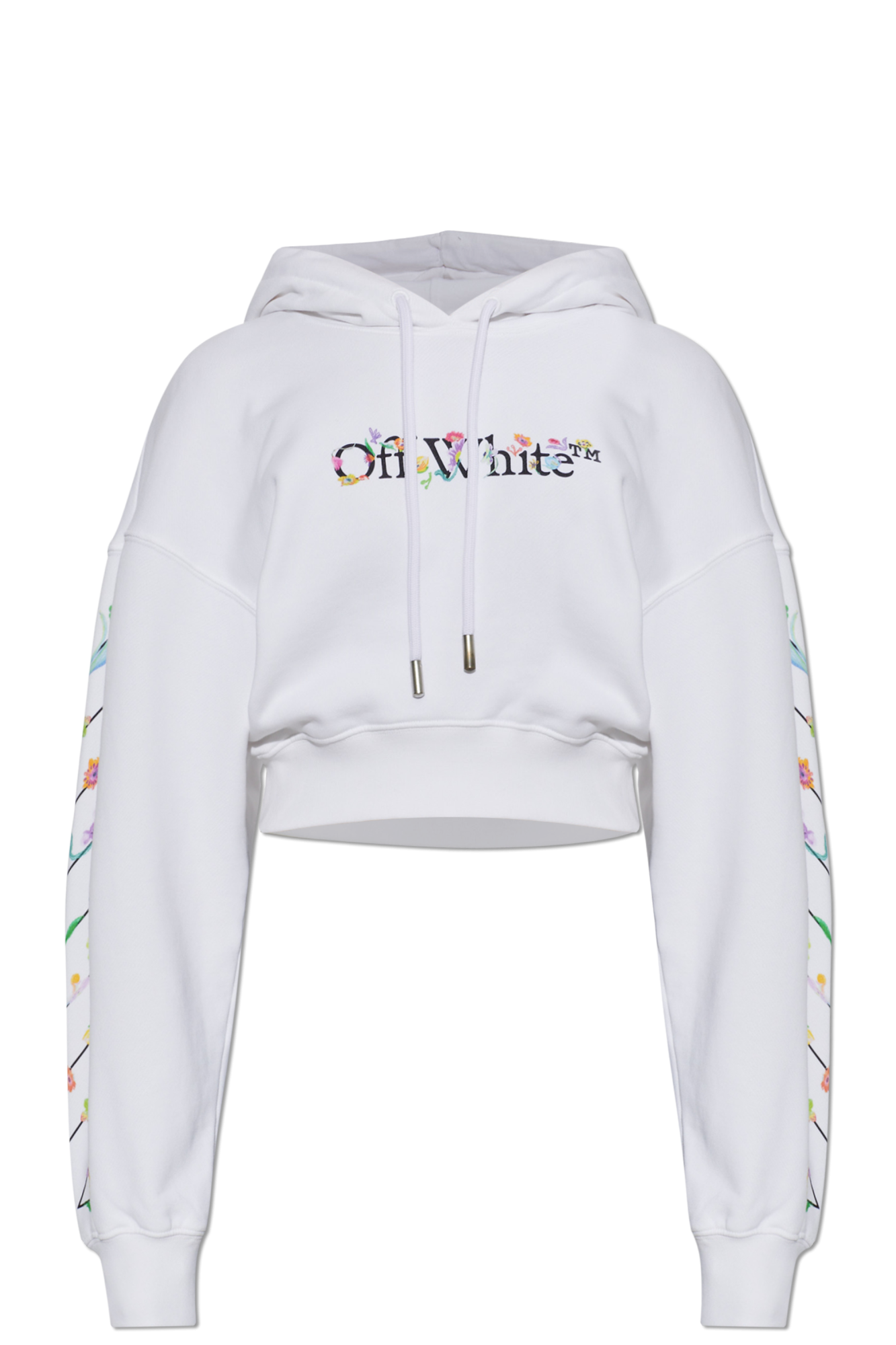 Off-White Bluza Z Logo, Kobiety, Biały