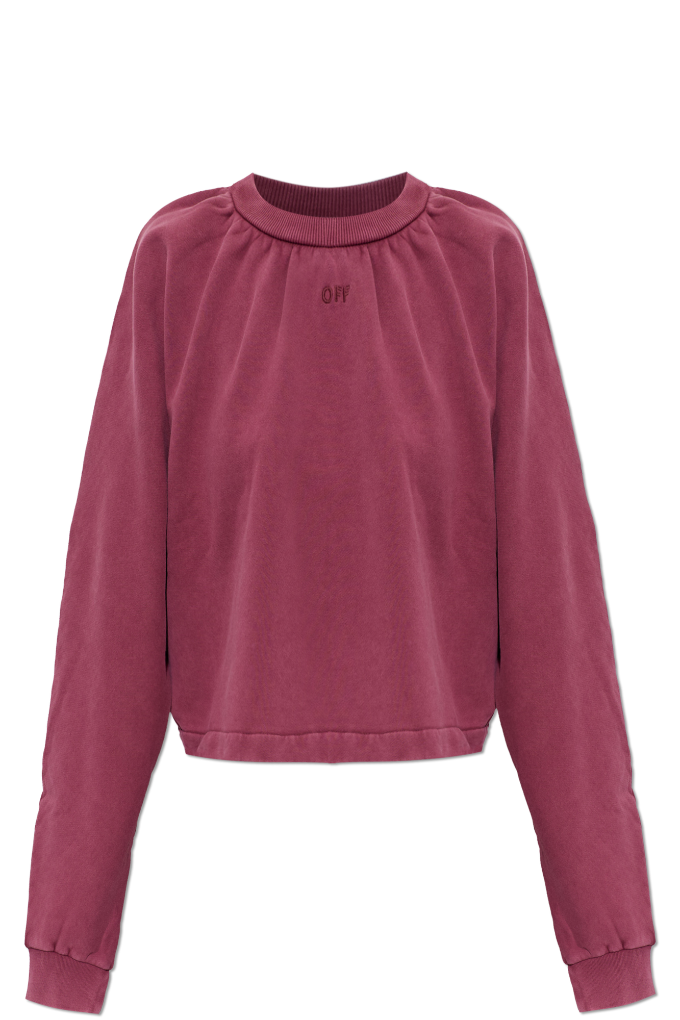 Off-White Bluza Z Logo, Kobiety, Fioletowy