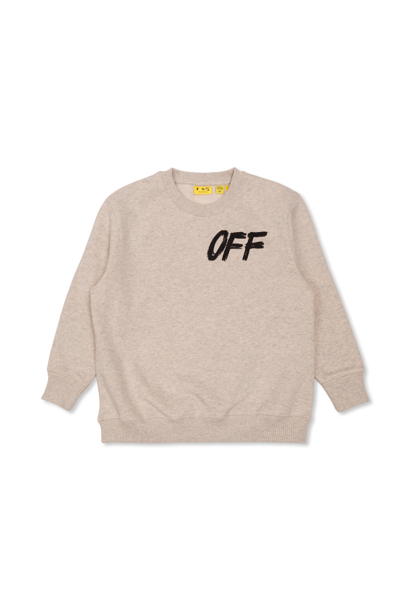 Off-White Kids Bluza Z Nadrukowanym Logo, Unisex, Szary