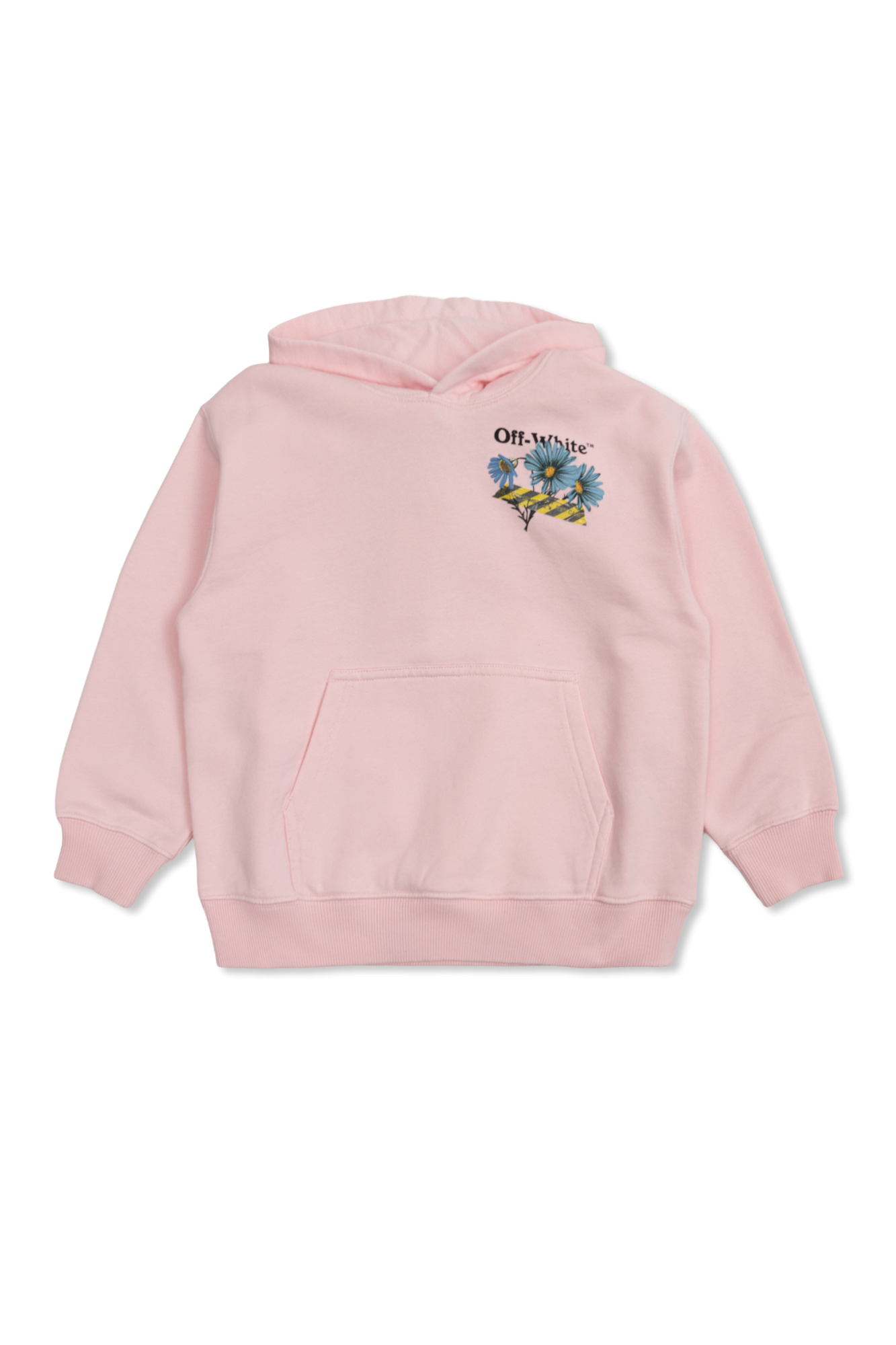 Off-White Kids Bluza Z  Nadrukiem, Unisex, Różowy