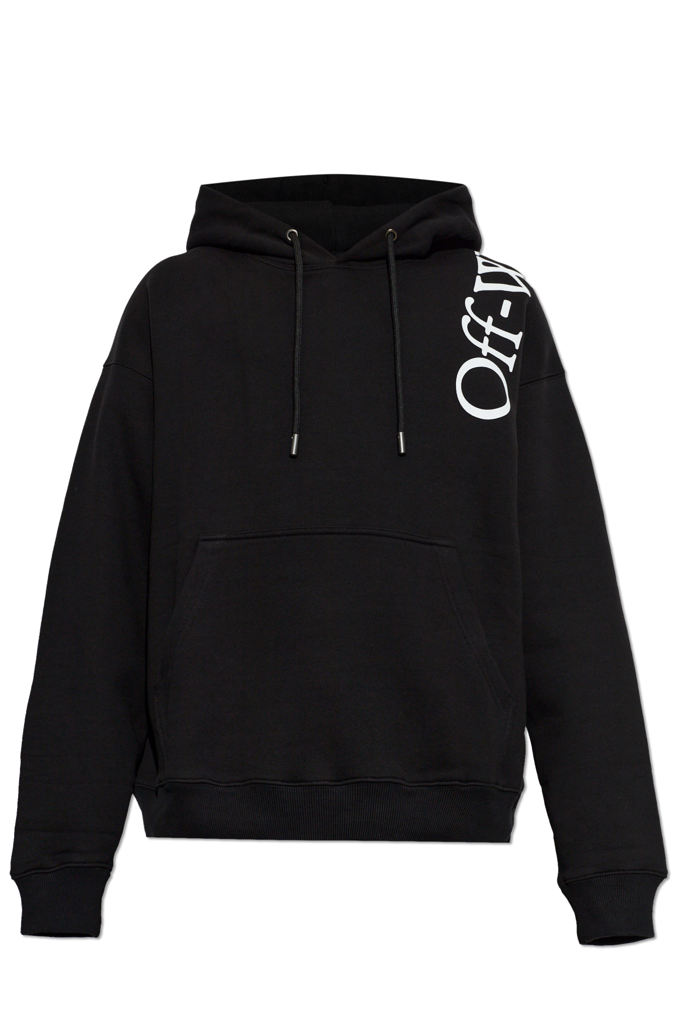 Off-White Bluza Z Kapturem, Mężczyźni, Czarny