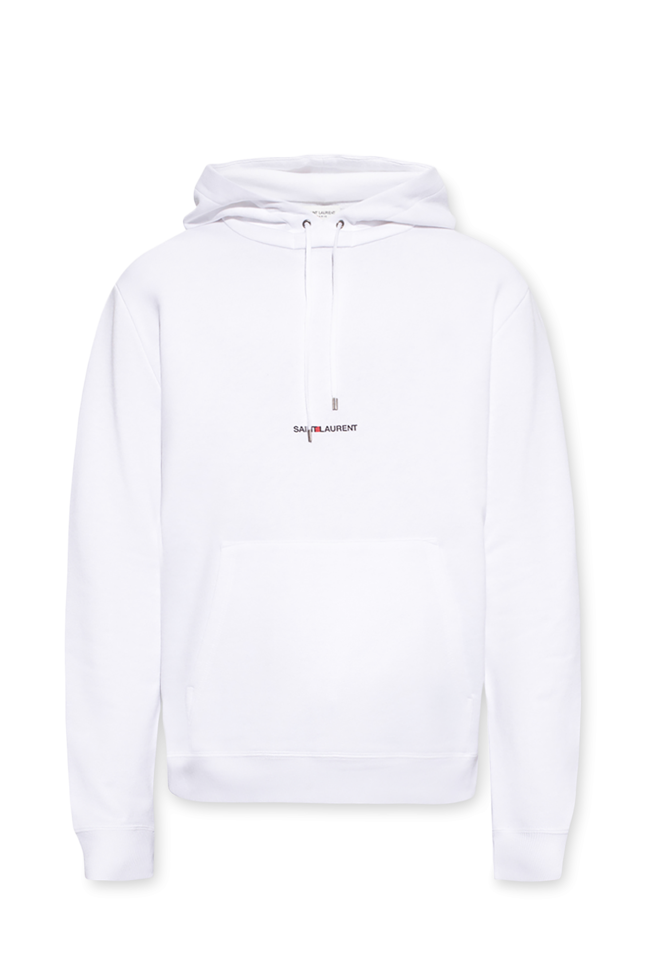 Saint Laurent Bluza Z Kapturem, Mężczyźni, Biały