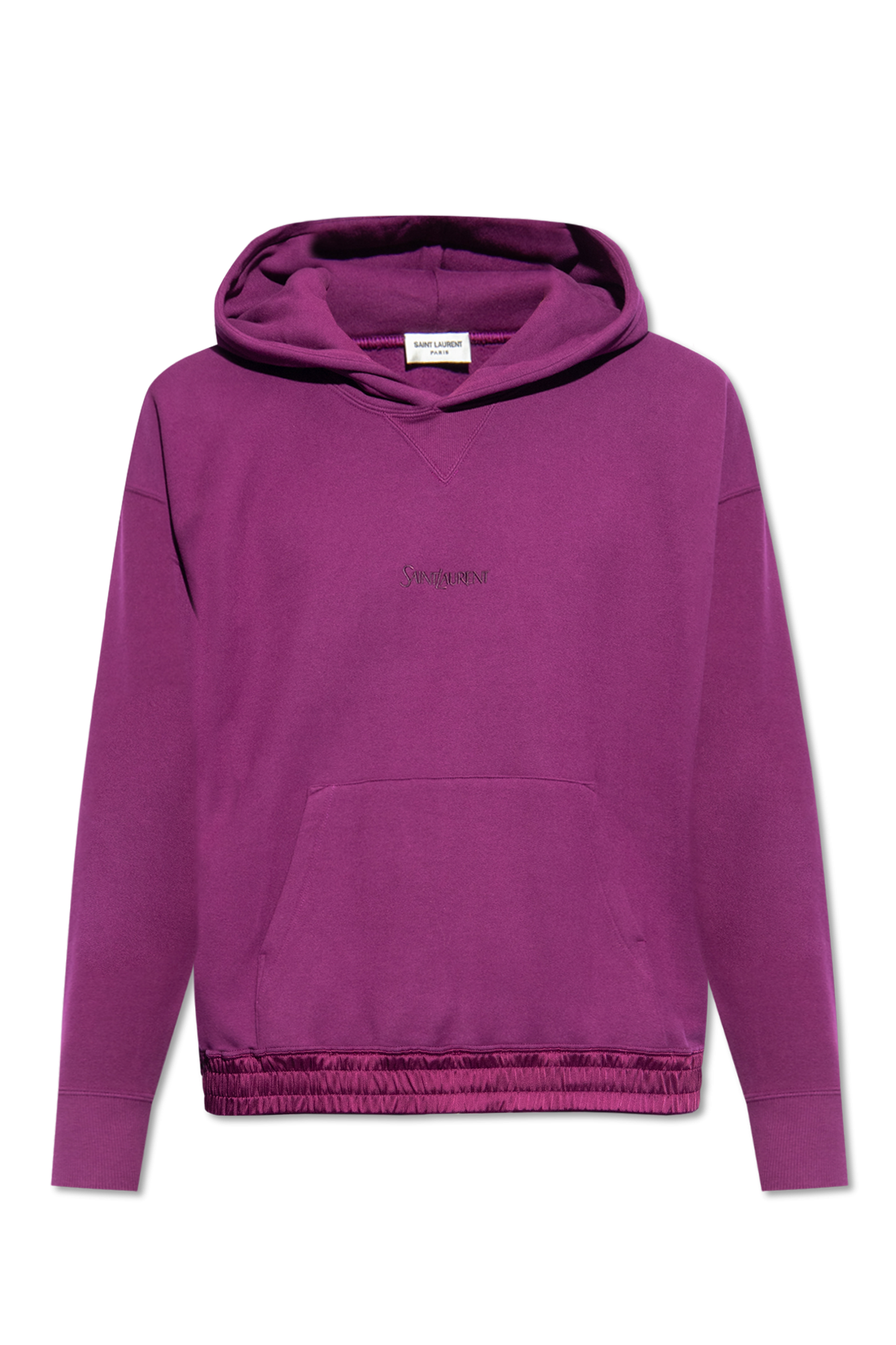 Saint Laurent Bluza Z Kapturem, Mężczyźni, Fioletowy