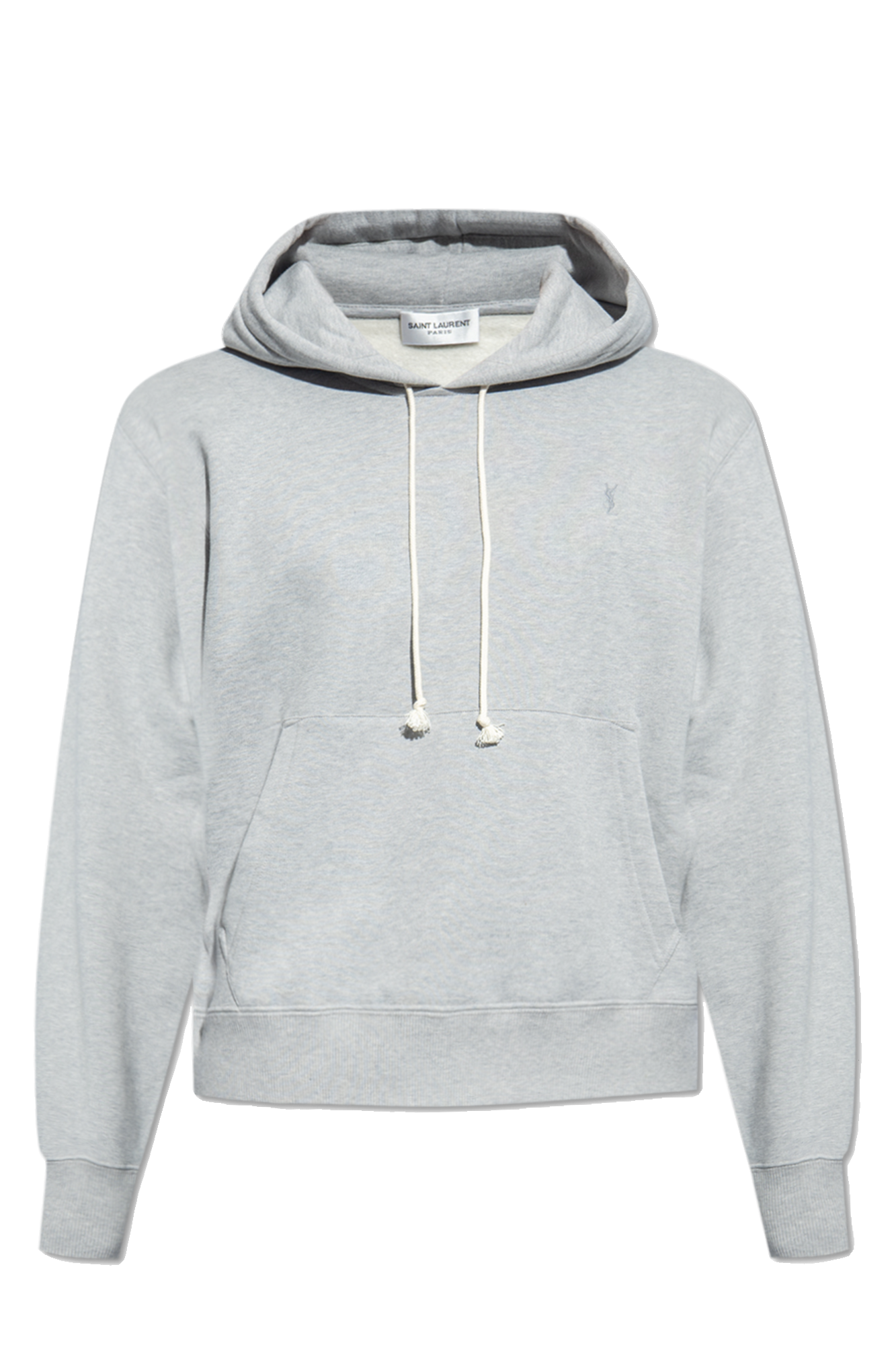 Saint Laurent Bluza Z Kapturem, Mężczyźni, Szary