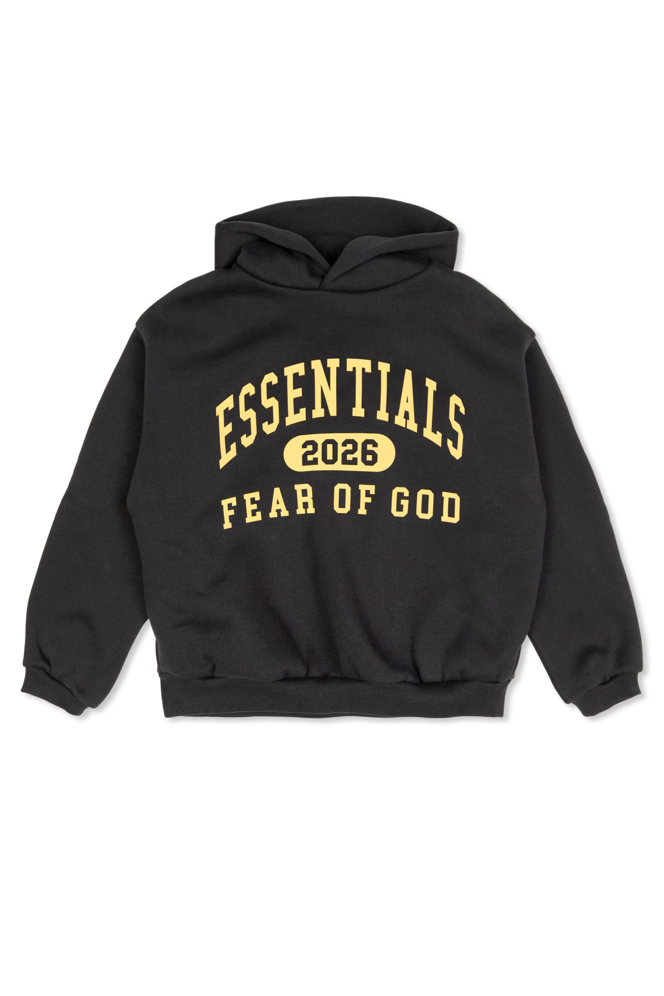 Fear Of God Essentials Kids Bluza Z Kapturem, Unisex, Czarny
