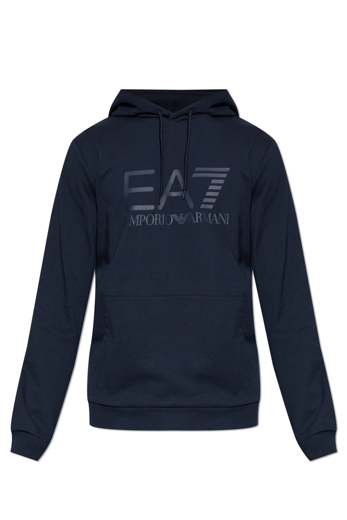EA7 Emporio Armani Bluza Z Kapturem, Mężczyźni, Granatowy