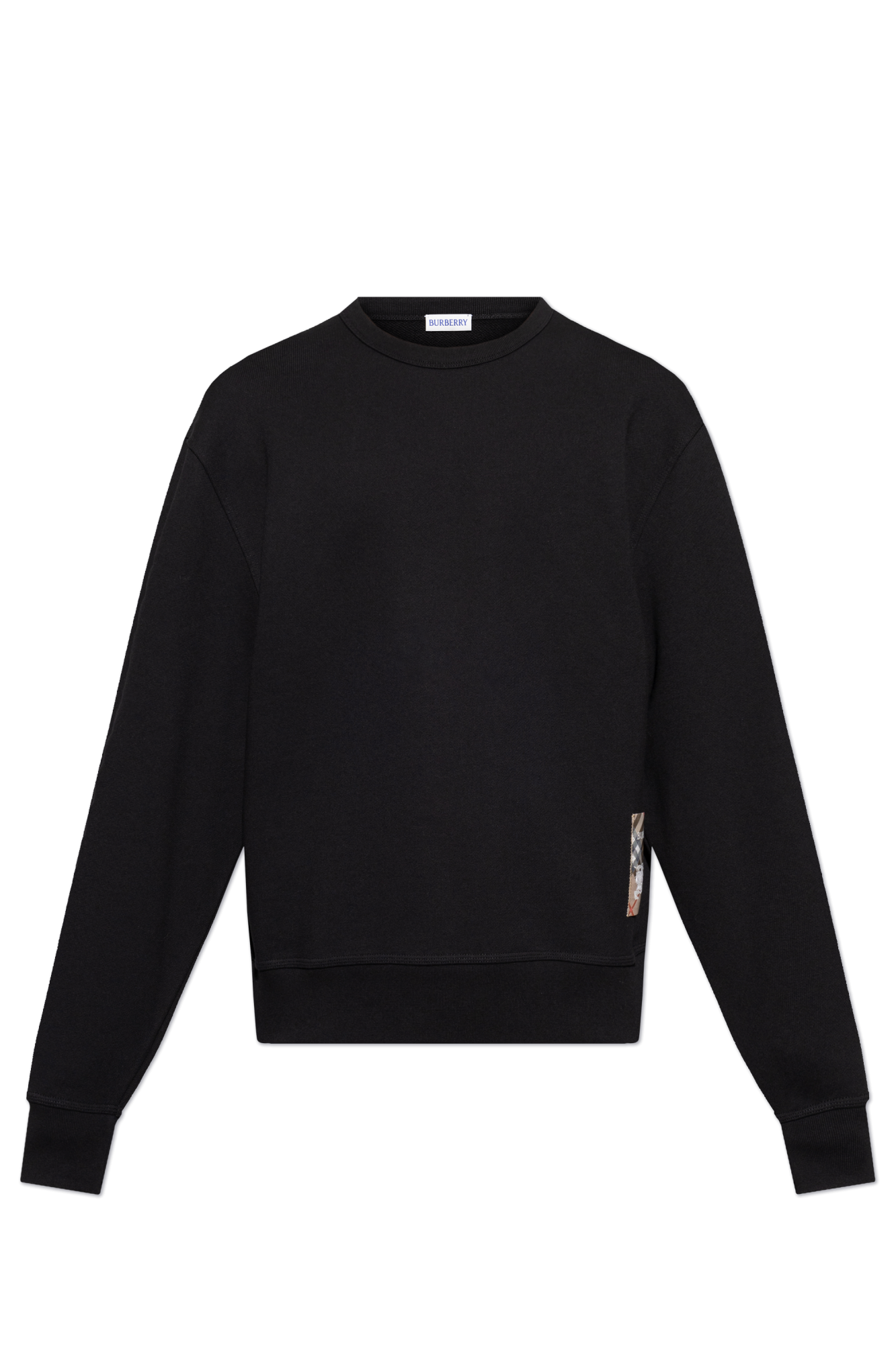 Burberry Bluza Z Naszywką, Mężczyźni, Czarny