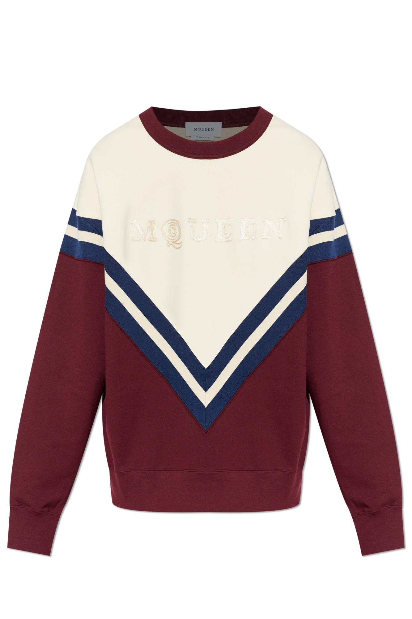 Alexander McQueen Bluza Z Logo, Mężczyźni, Multikolor