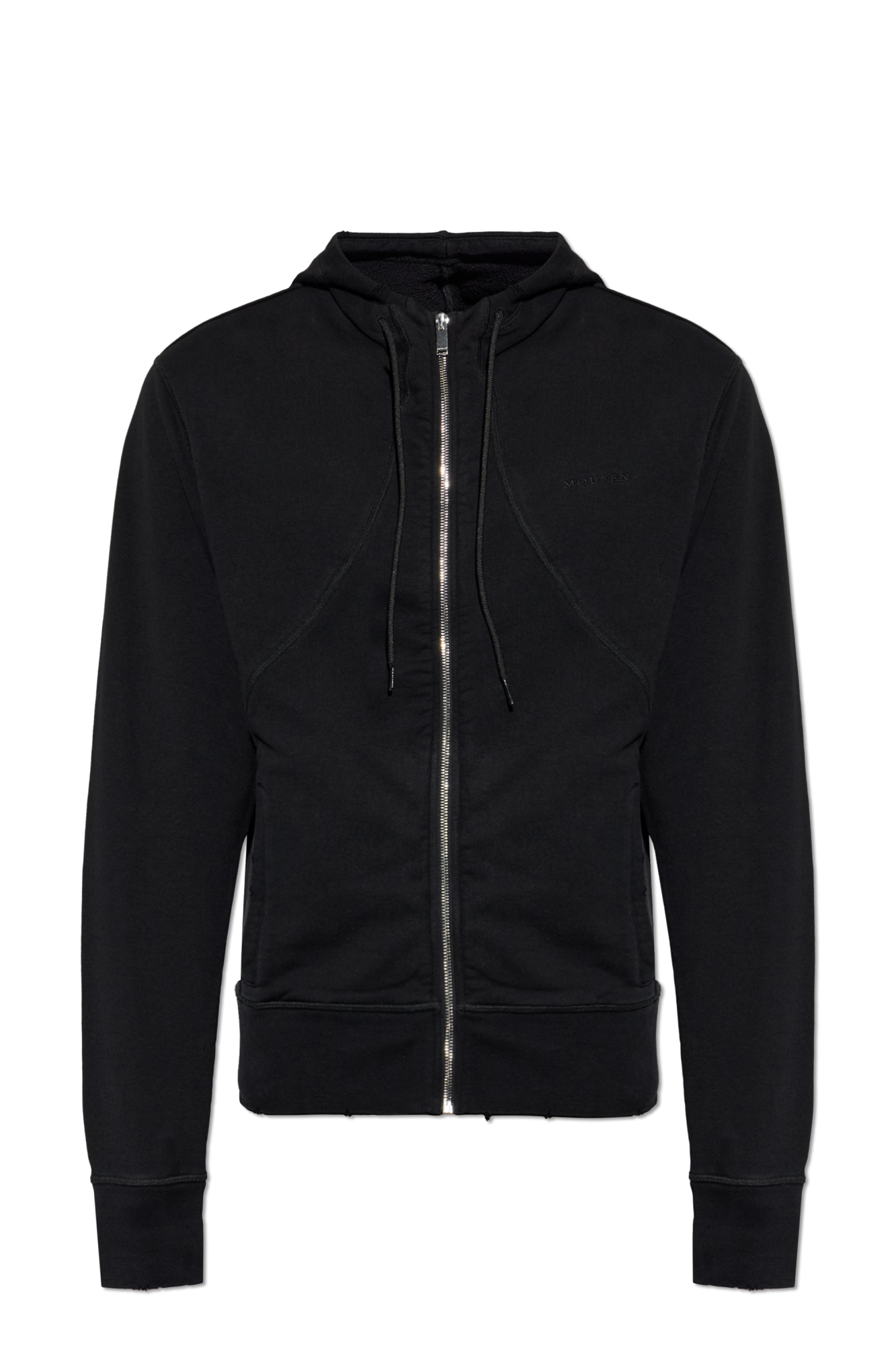 Alexander McQueen Bluza Z Kapturem, Mężczyźni, Czarny