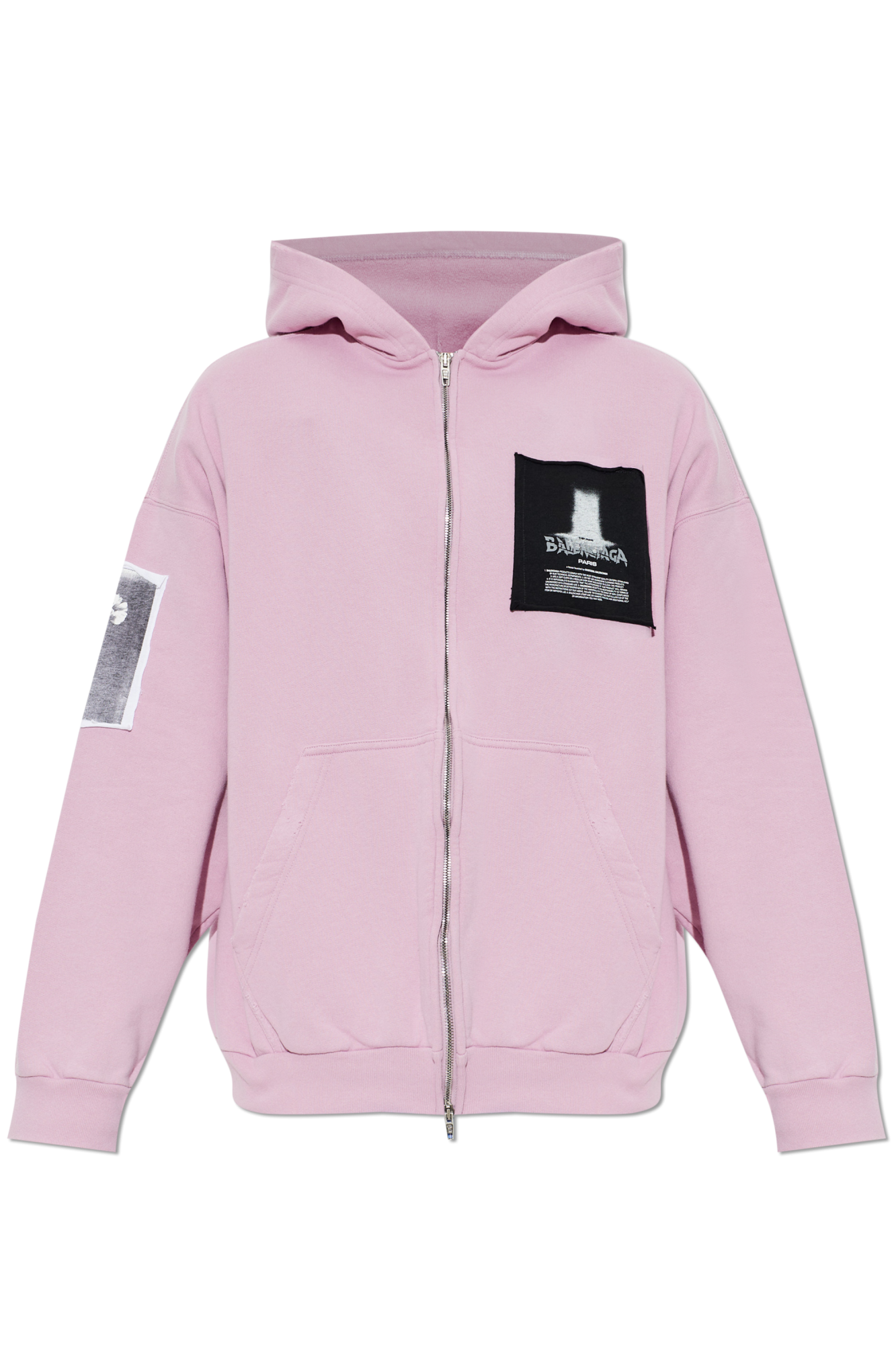 Balenciaga Bluza Z Kapturem, Kobiety, Różowy