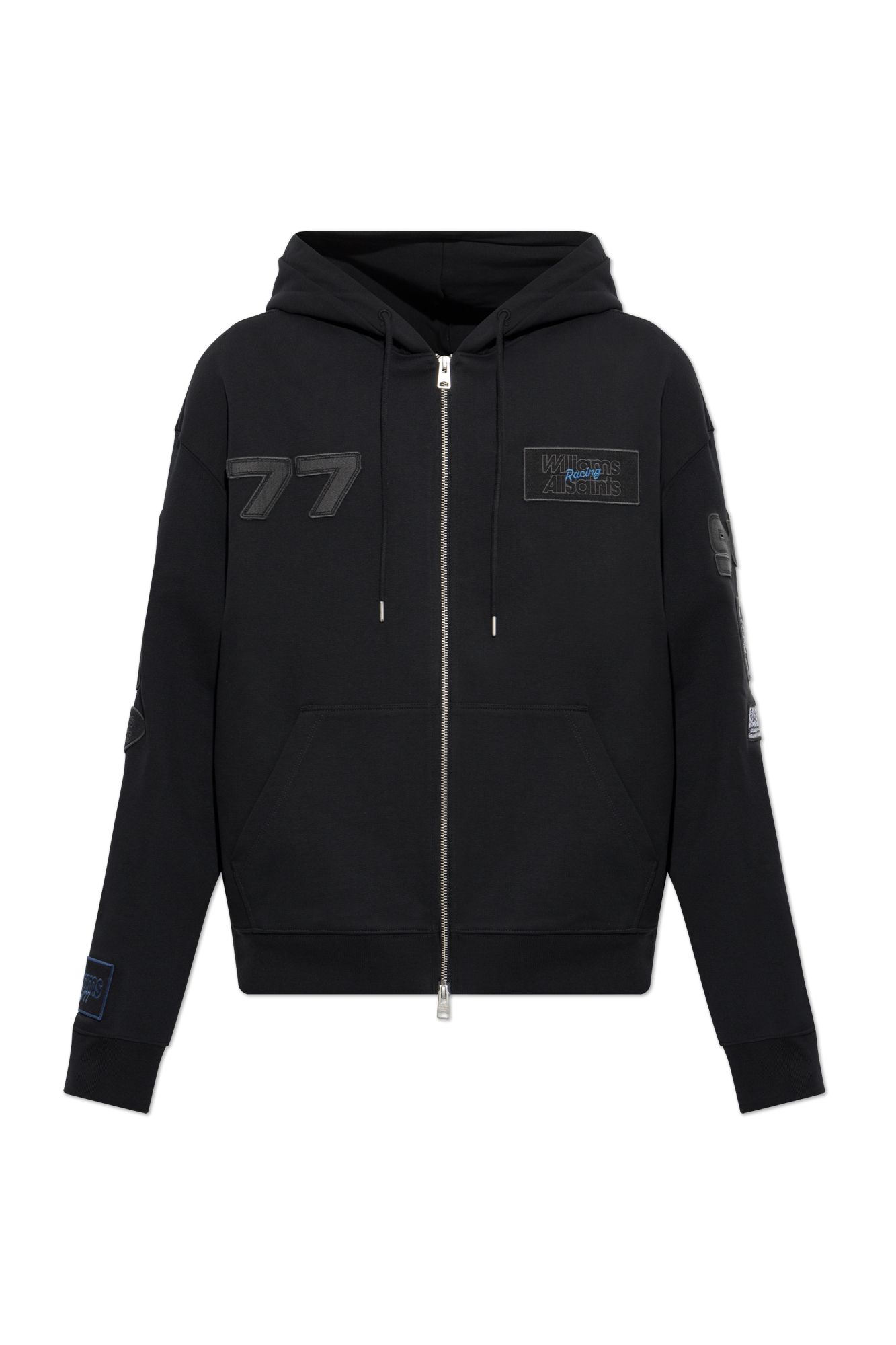 AllSaints Bluza Z Kapturem ‘Apex’, Mężczyźni, Czarny
