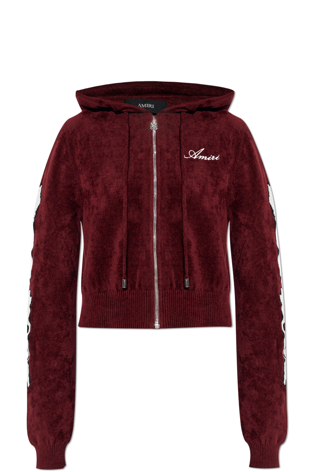 Amiri Bluza Z Logo, Kobiety, Bordo