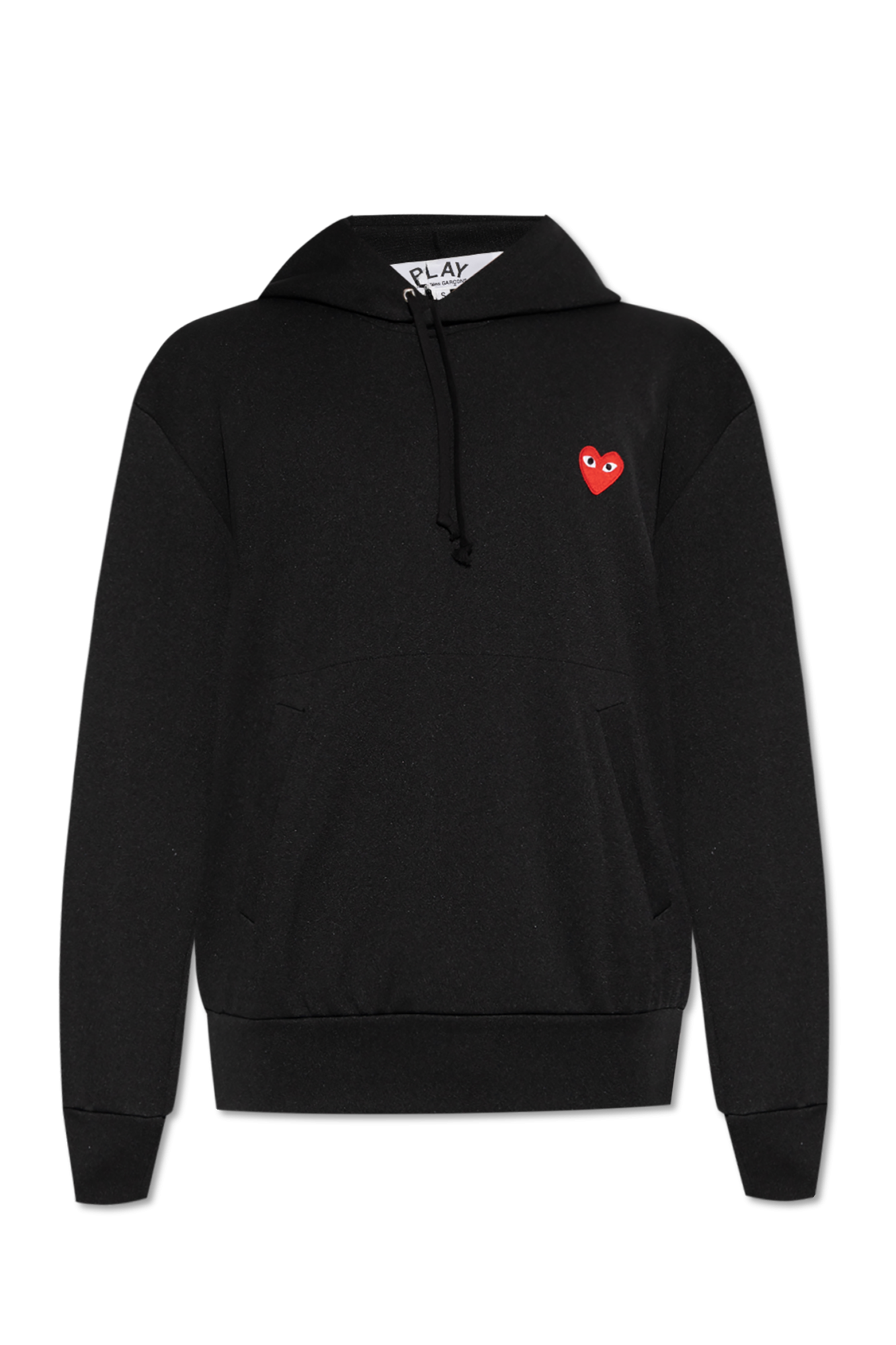 Comme Des Garçons Play Bluza Z Kapturem, Unisex, Czarny