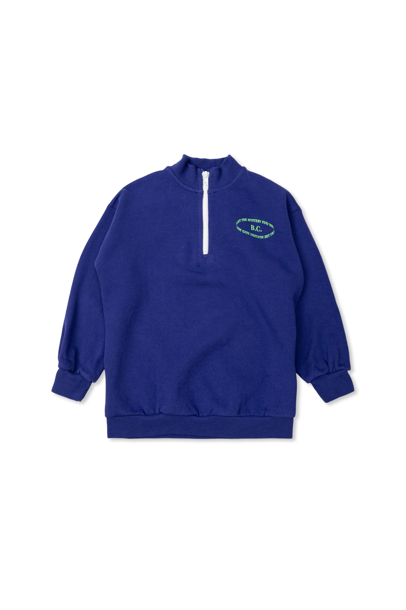 Bobo Choses Bawełniana Bluza Z Nadrukiem, Unisex, Granatowy
