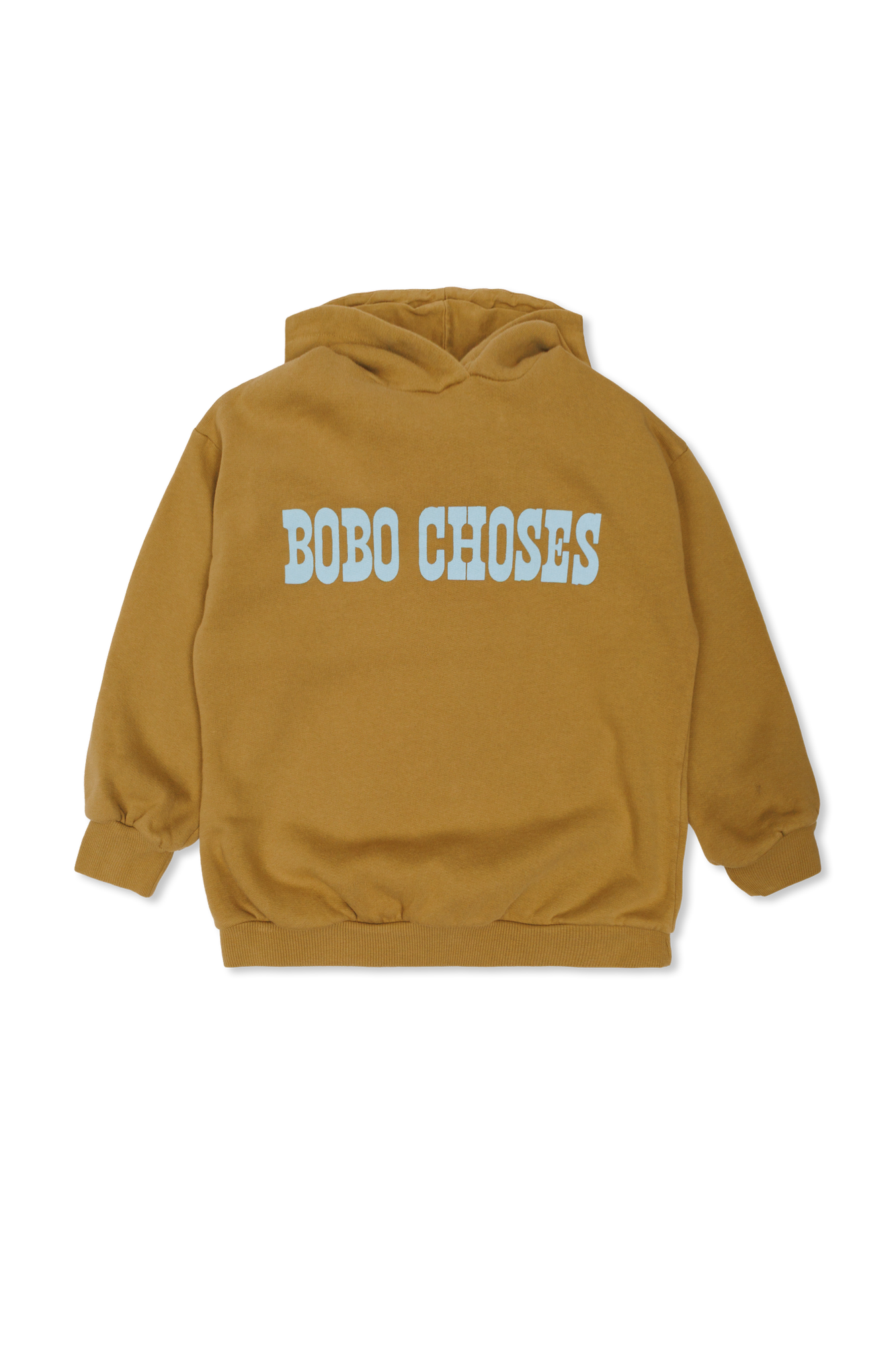 Bobo Choses Bawełniana Bluza Z Kapturem, Unisex, Brązowy