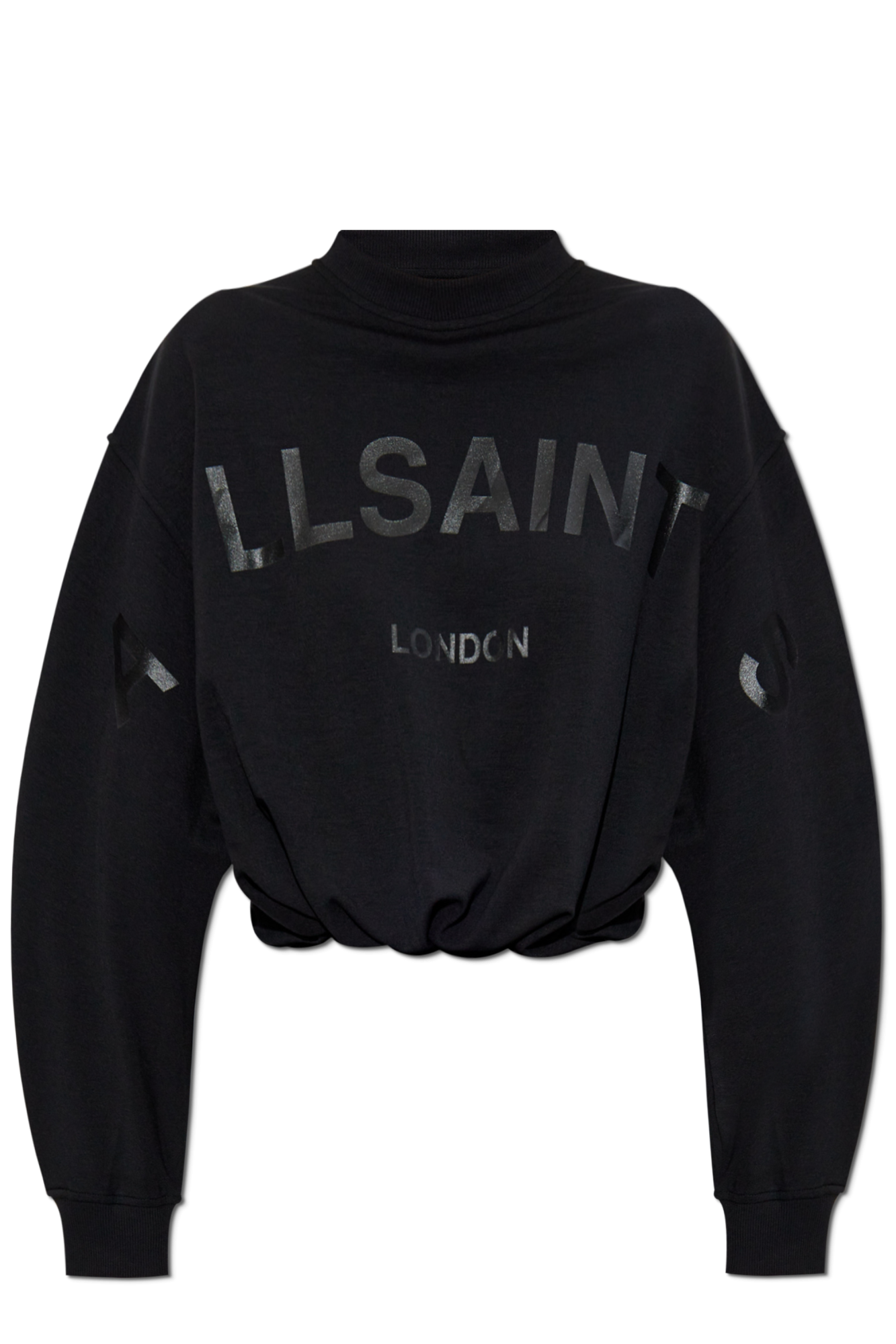 AllSaints Bluza `Biggy`, Kobiety, Czarny