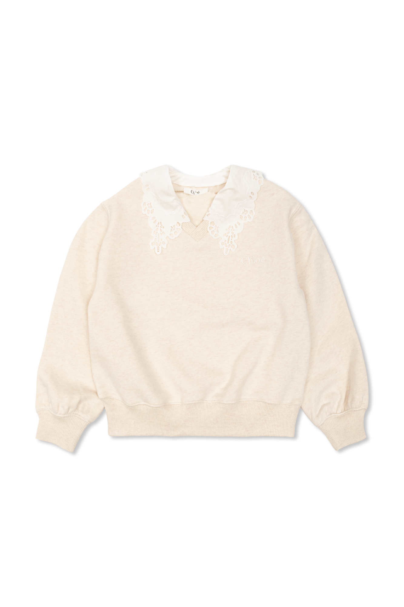 Chloé Kids Bluza Z Kołnierzykiem, Unisex, Różowy