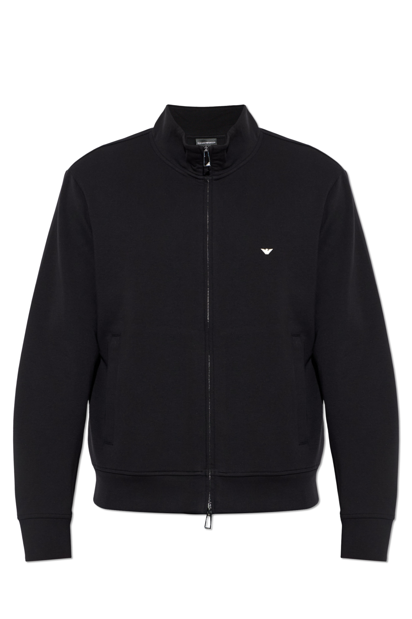 Emporio Armani Bluza Ze Stójką, Mężczyźni, Czarny