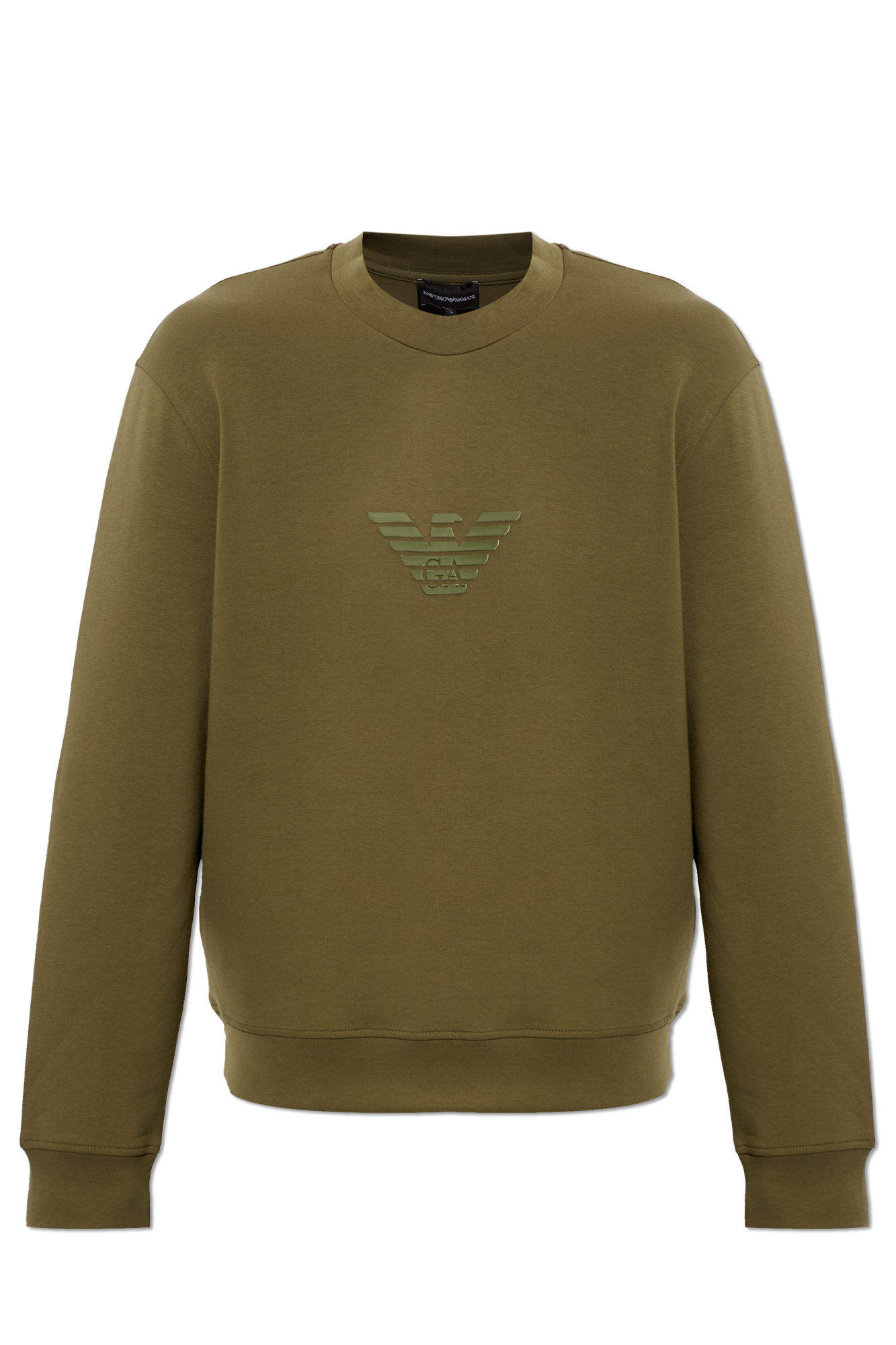Emporio Armani Bluza Z Logo, Mężczyźni, Zielony