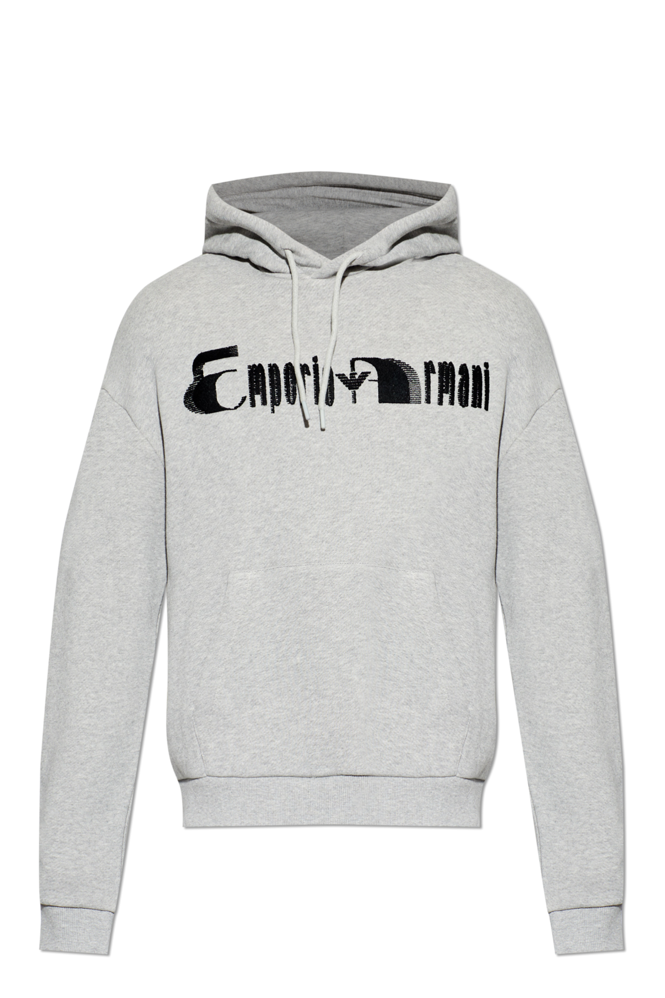 Emporio Armani Bluza Z Kapturem, Mężczyźni, Szary