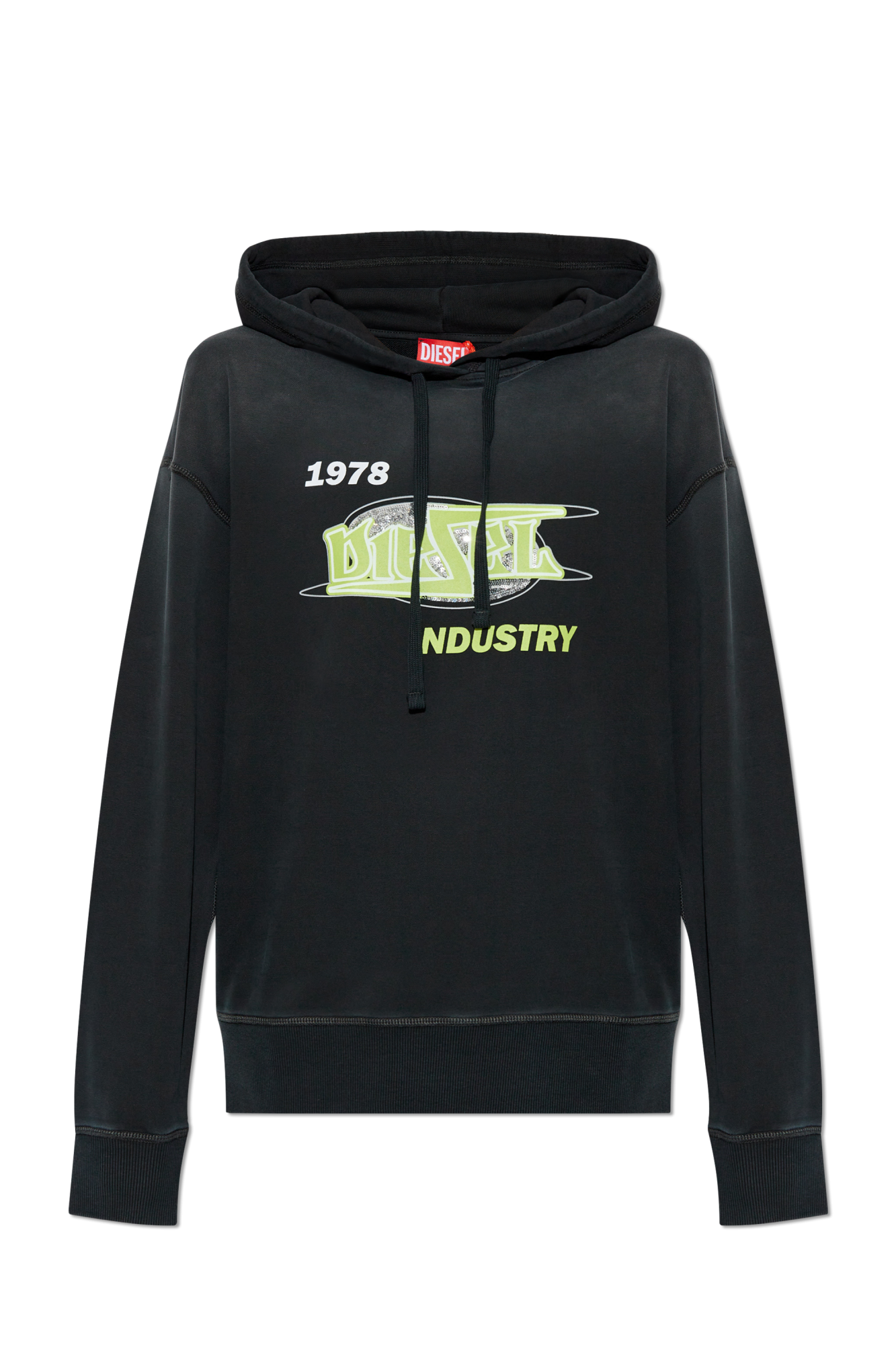 Diesel Bluza `F-BUXT-HOOD-P2`, Kobiety, Czarny